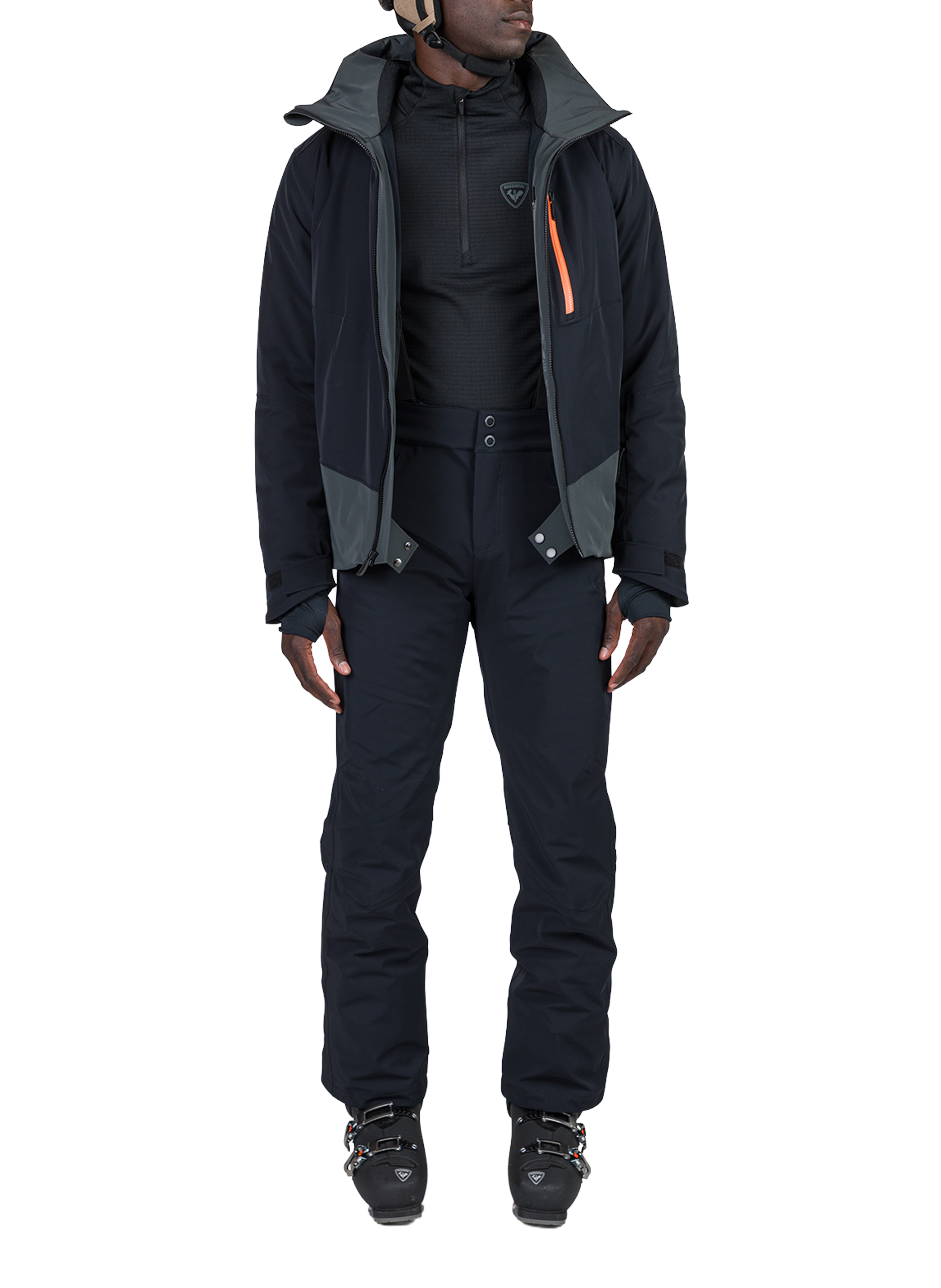 Polaire à logo ROSSIGNOL Noir