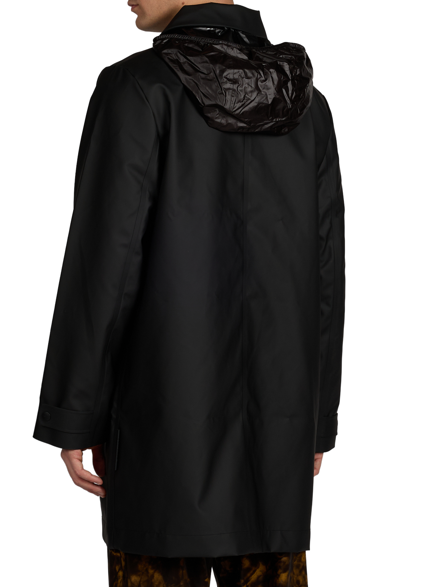 Long waterproof Nara coat RAINS Black