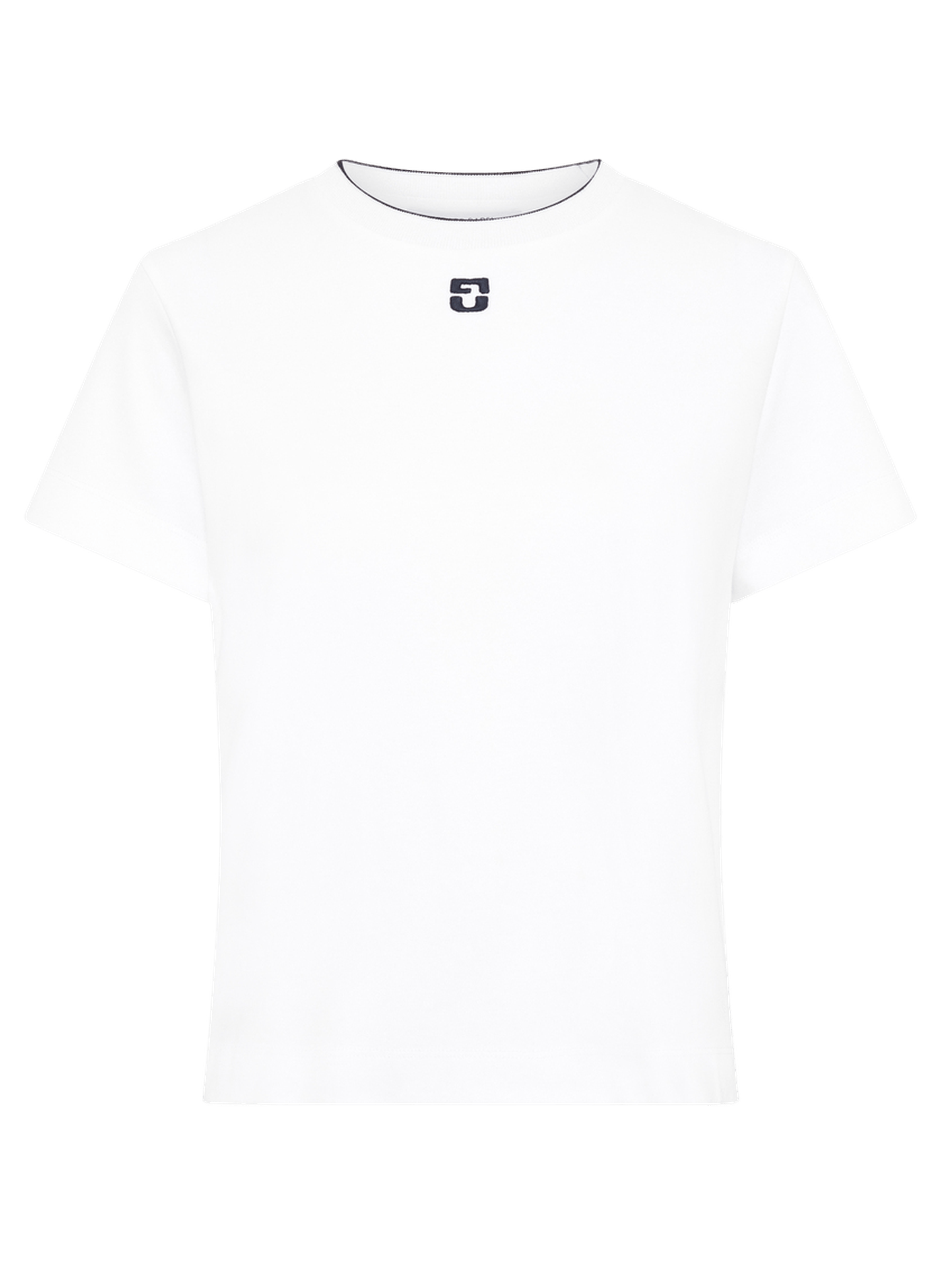 T-shirt en coton à monogramme - maiane GERARD DAREL Blanc