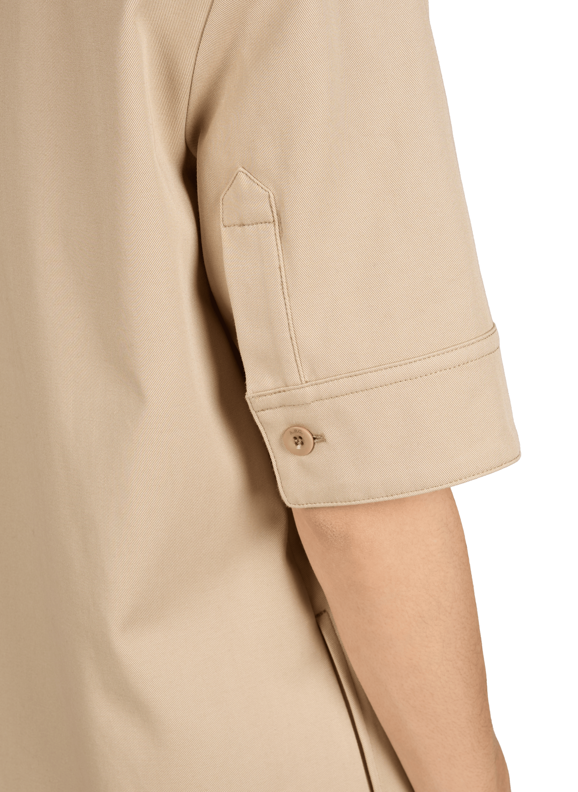 Polo short dress A.P.C. Beige