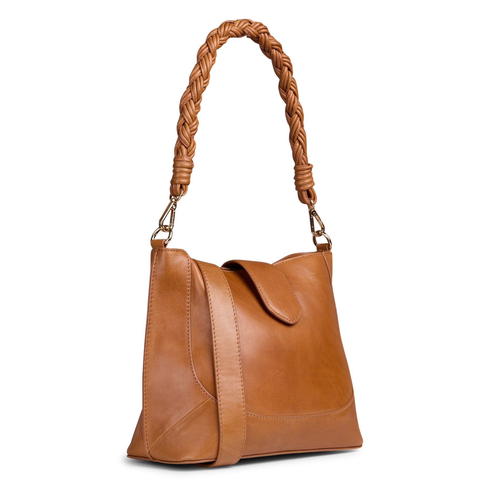 Sac à main en cuir marcel MAISON 123 Beige