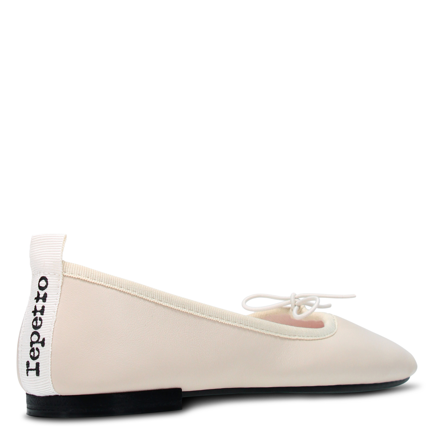 Ballerines en cuir REPETTO Beige