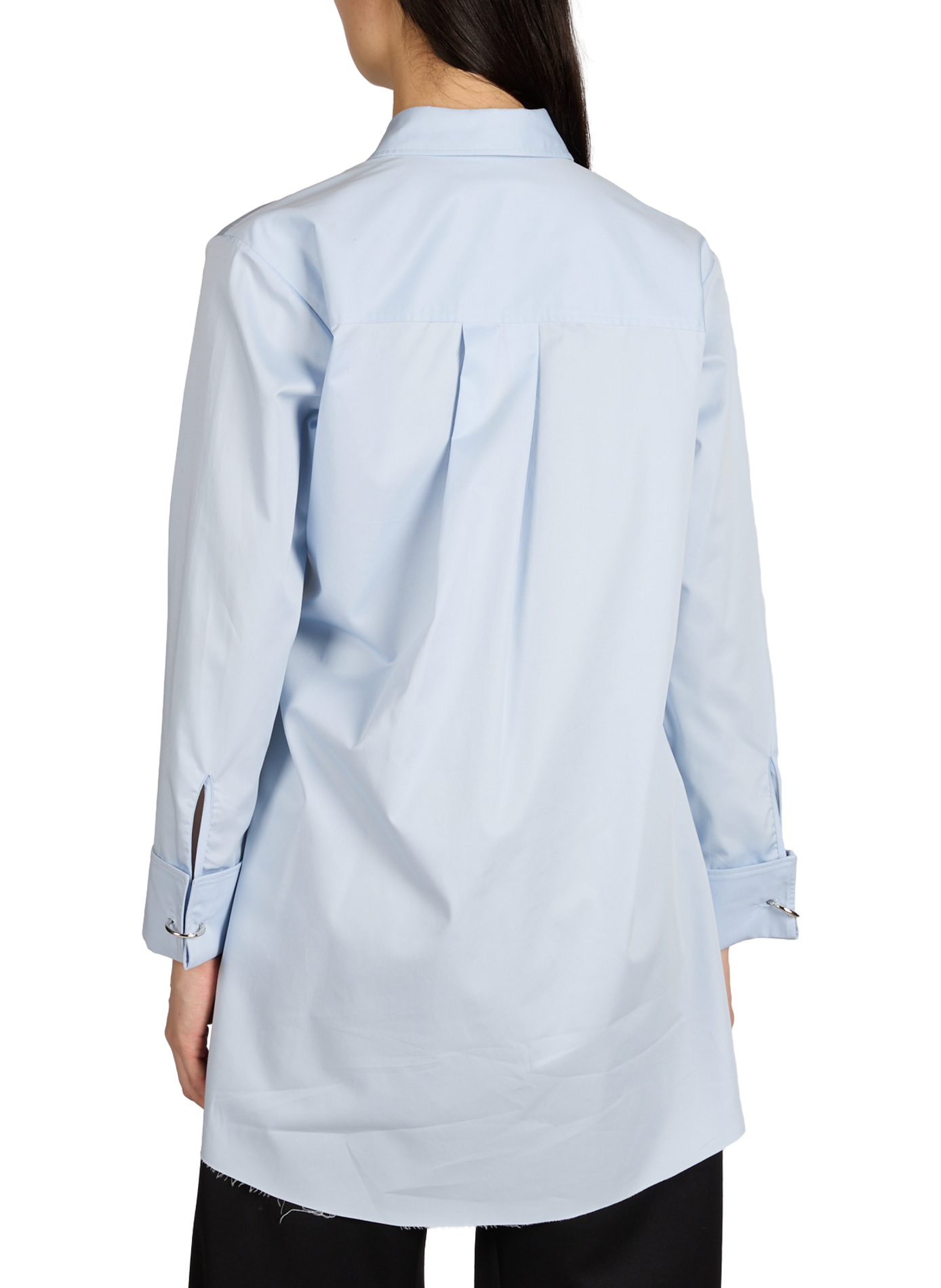 Chemise évasée avec ceinture MARQUES ALMEIDA Bleu