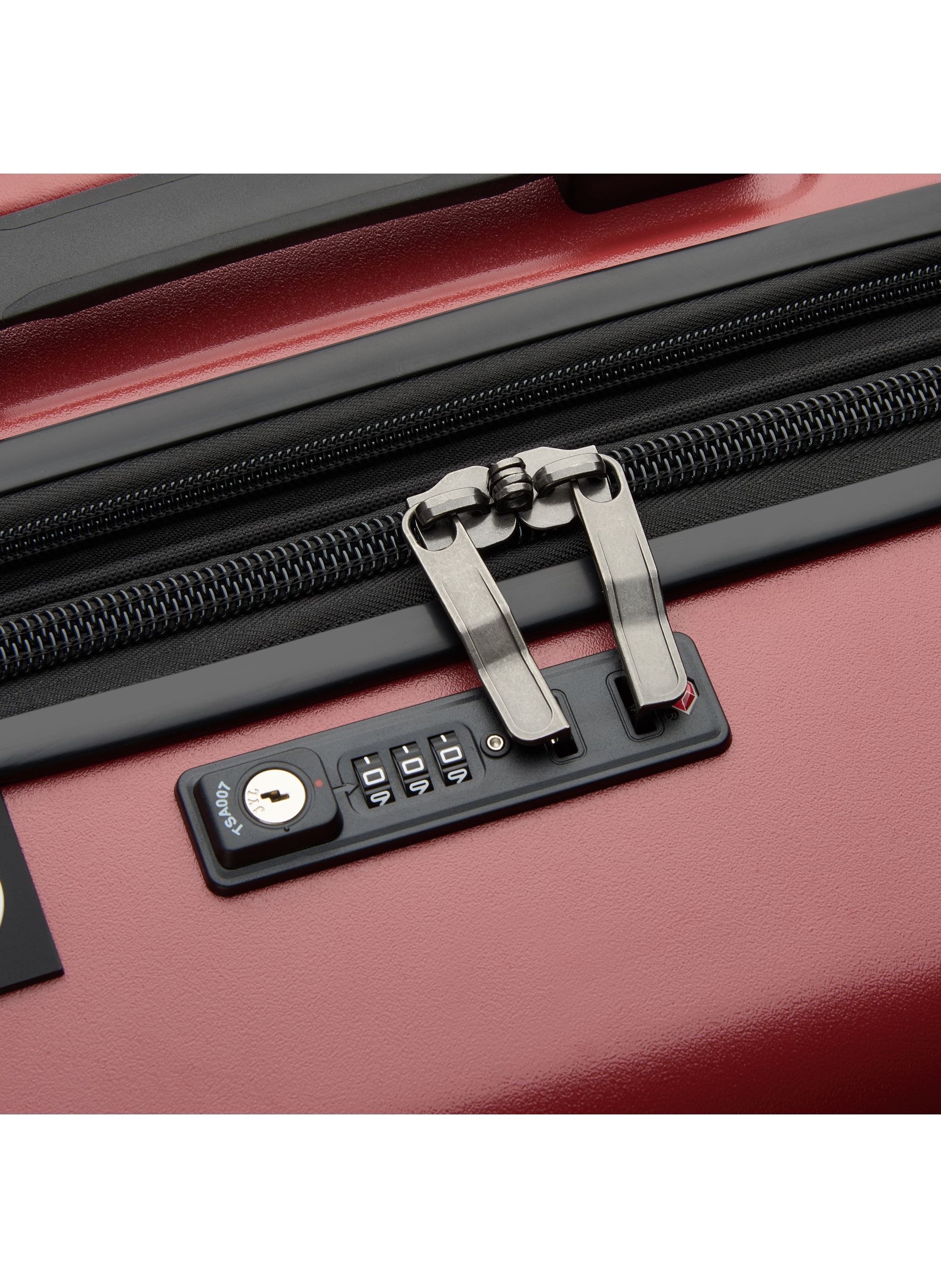 Valise soute rigide taille xxl - jh002b DELSEY PARIS Rouge