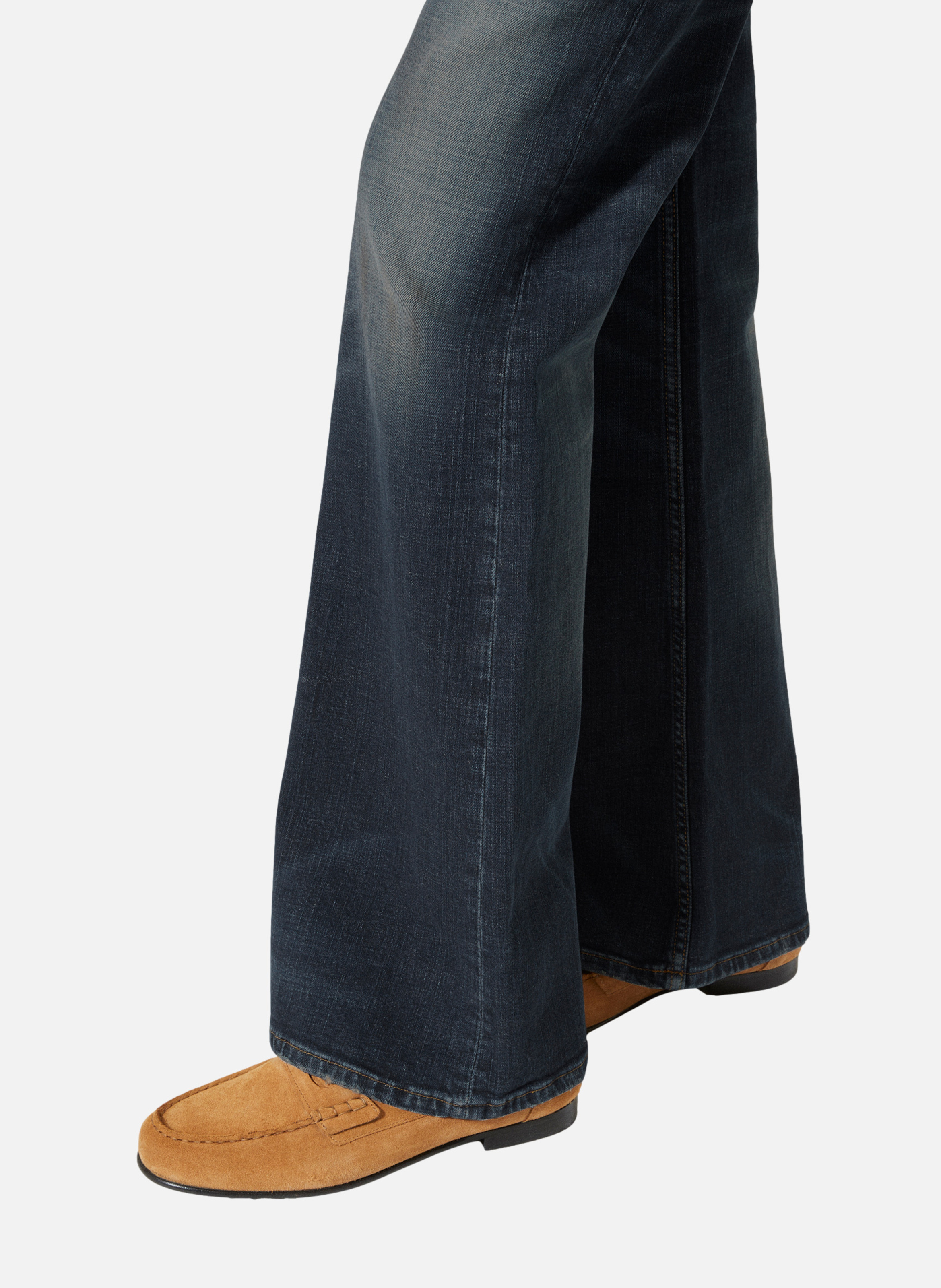 Mocassin en cuir suède THE KOOPLES Marron