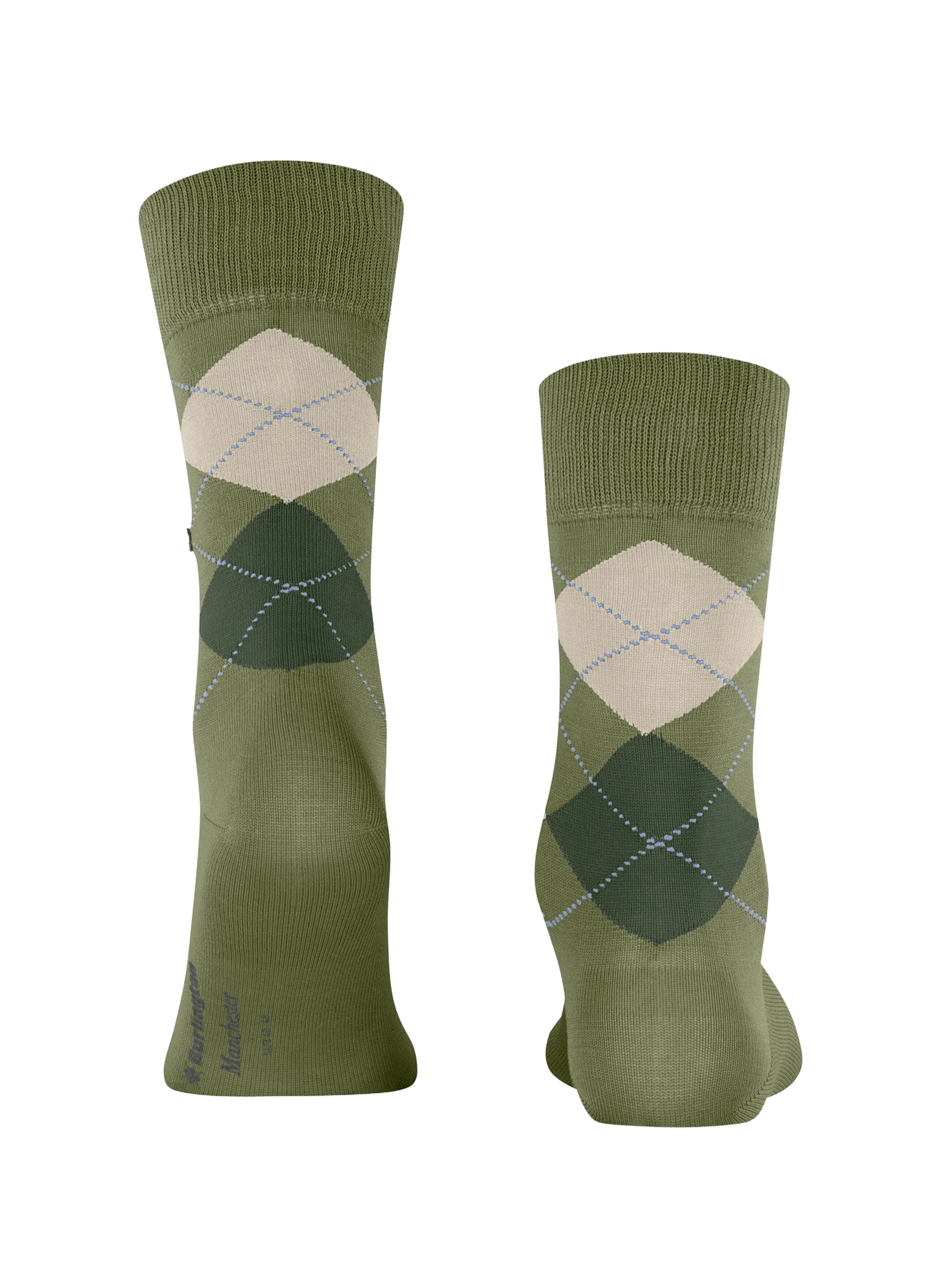 Chaussettes en coton BURLINGTON Vert