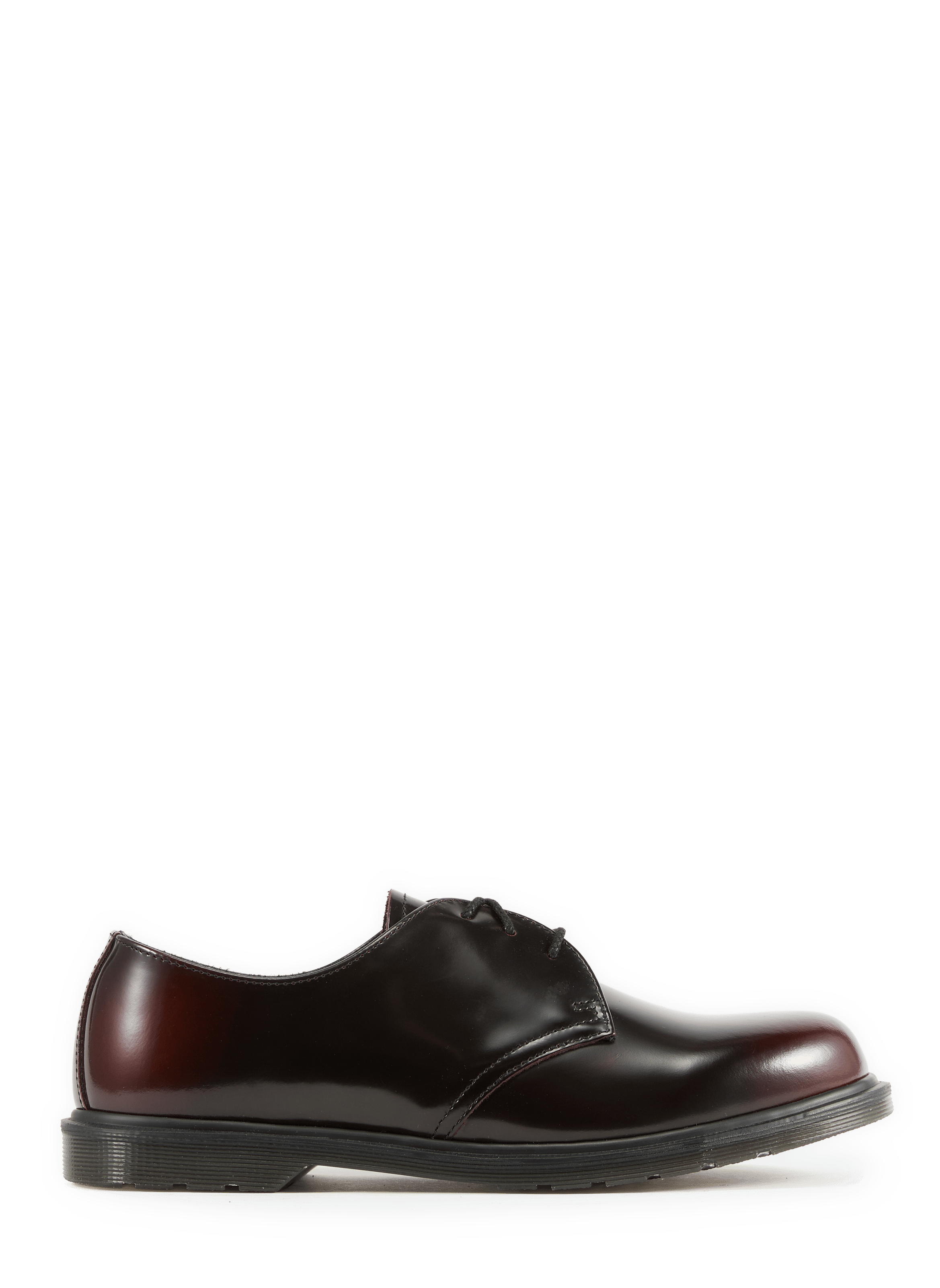 Derbies Mayfare en cuir verni DR. MARTENS Rouge