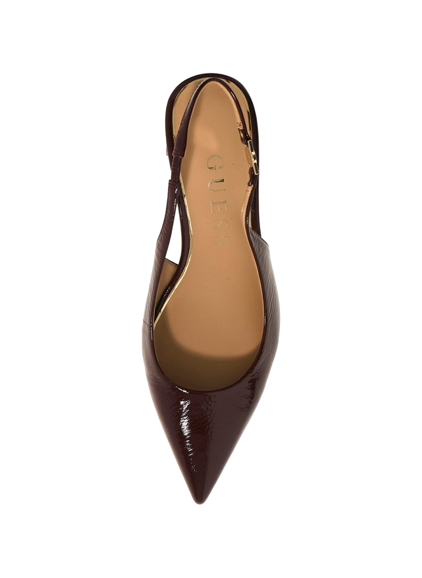 Escarpins en cuir GUESS Rouge
