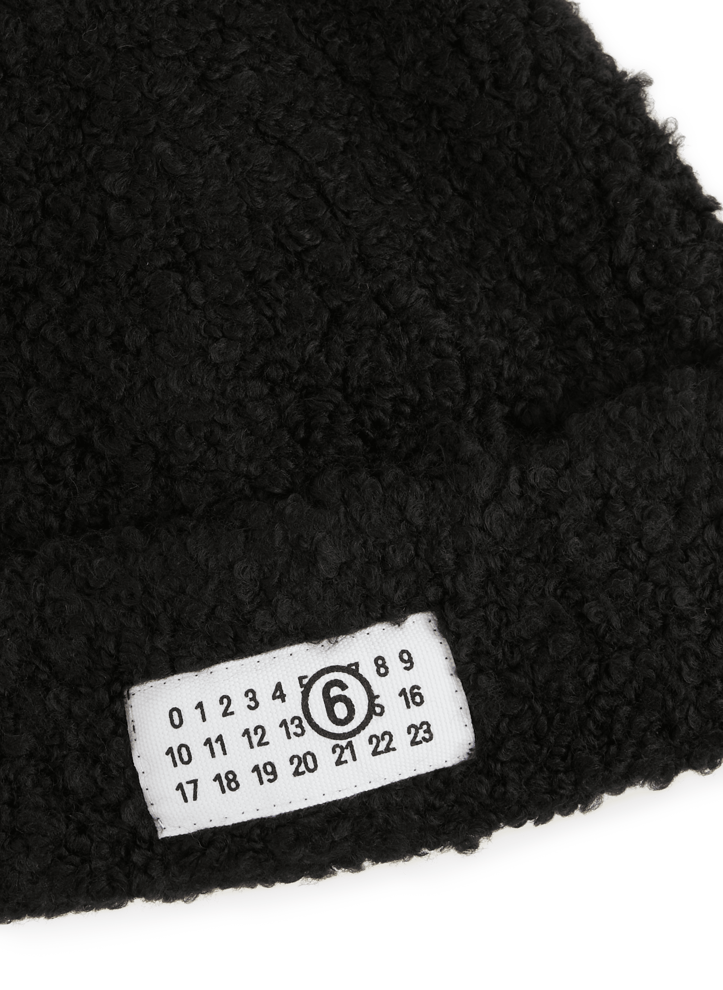 Sherpa beanie MAISON MARGIELA Black