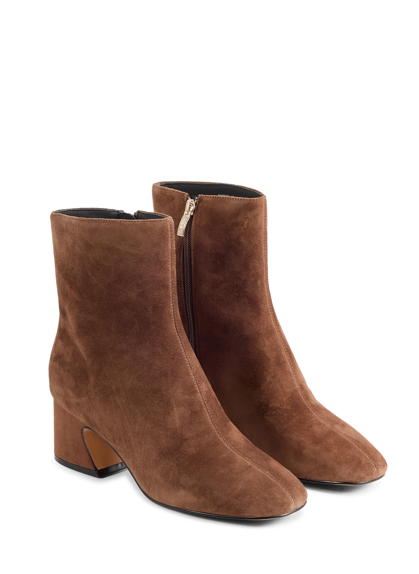 Kalidine ankle boots in suede leather GEOX Brown