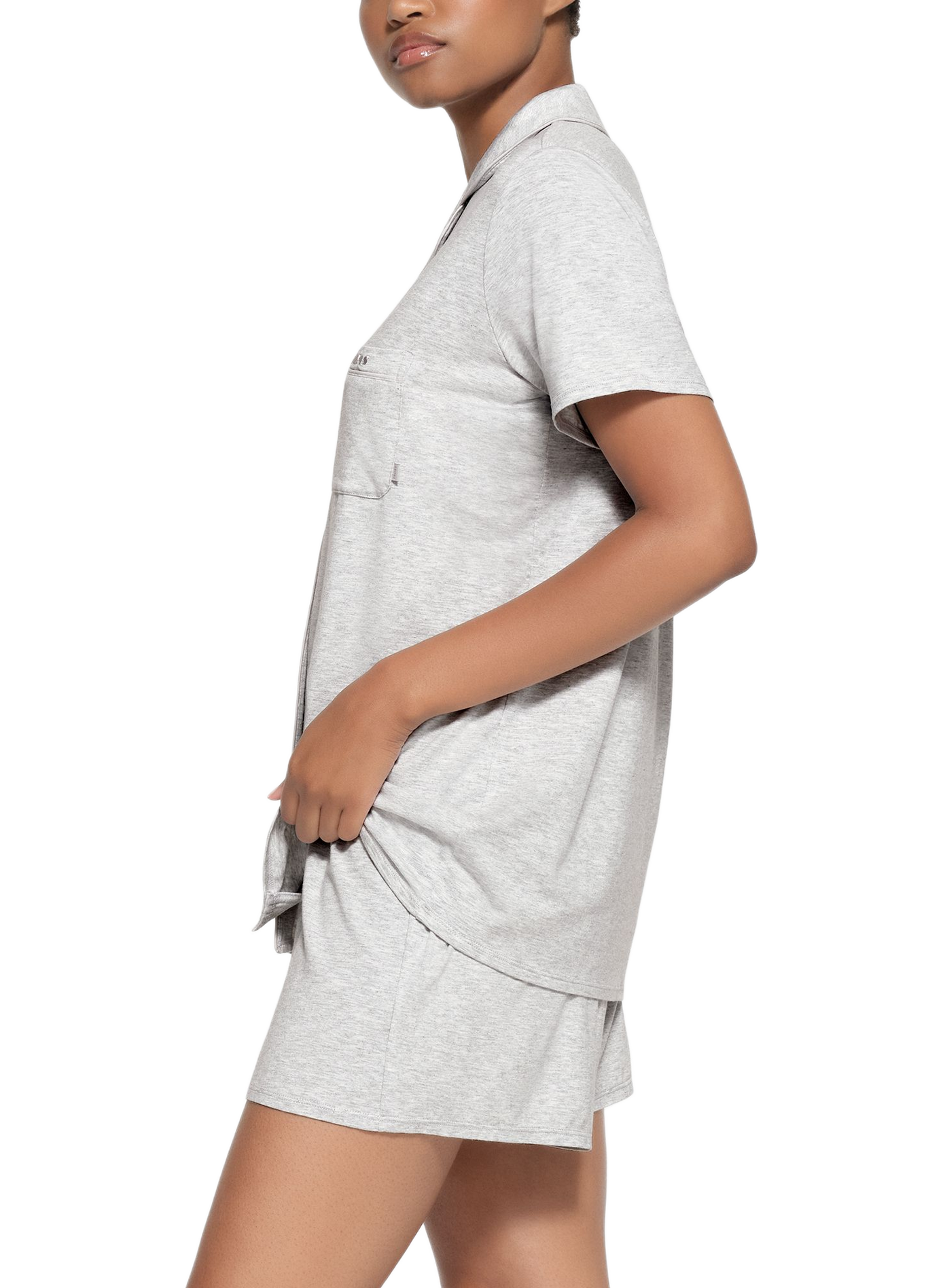 Ensemble de pyjama court | Gris SKIMS Femme