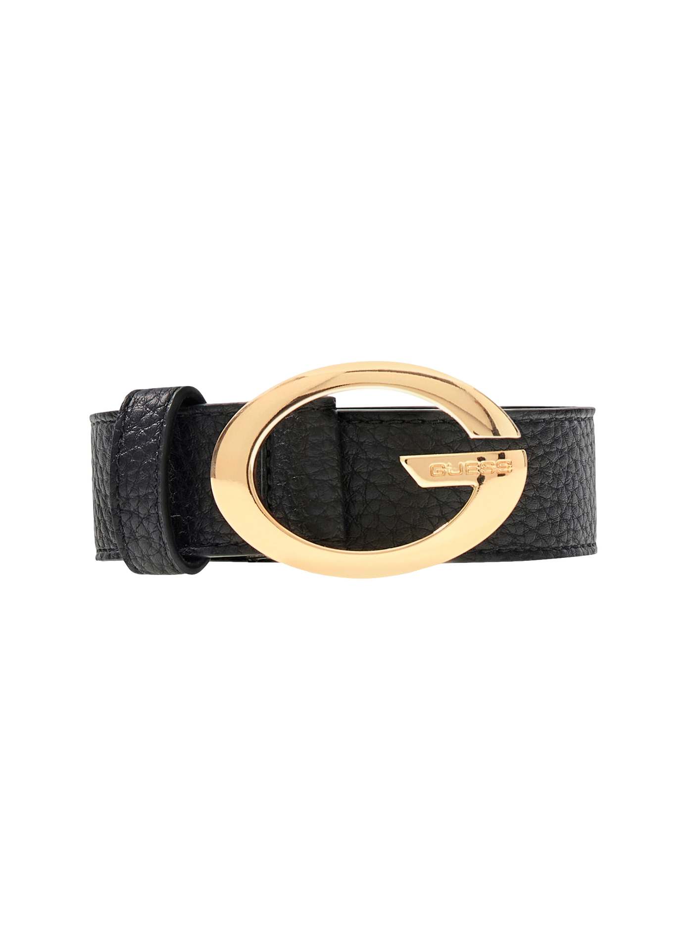 Ceinture effet cuir GUESS Noir