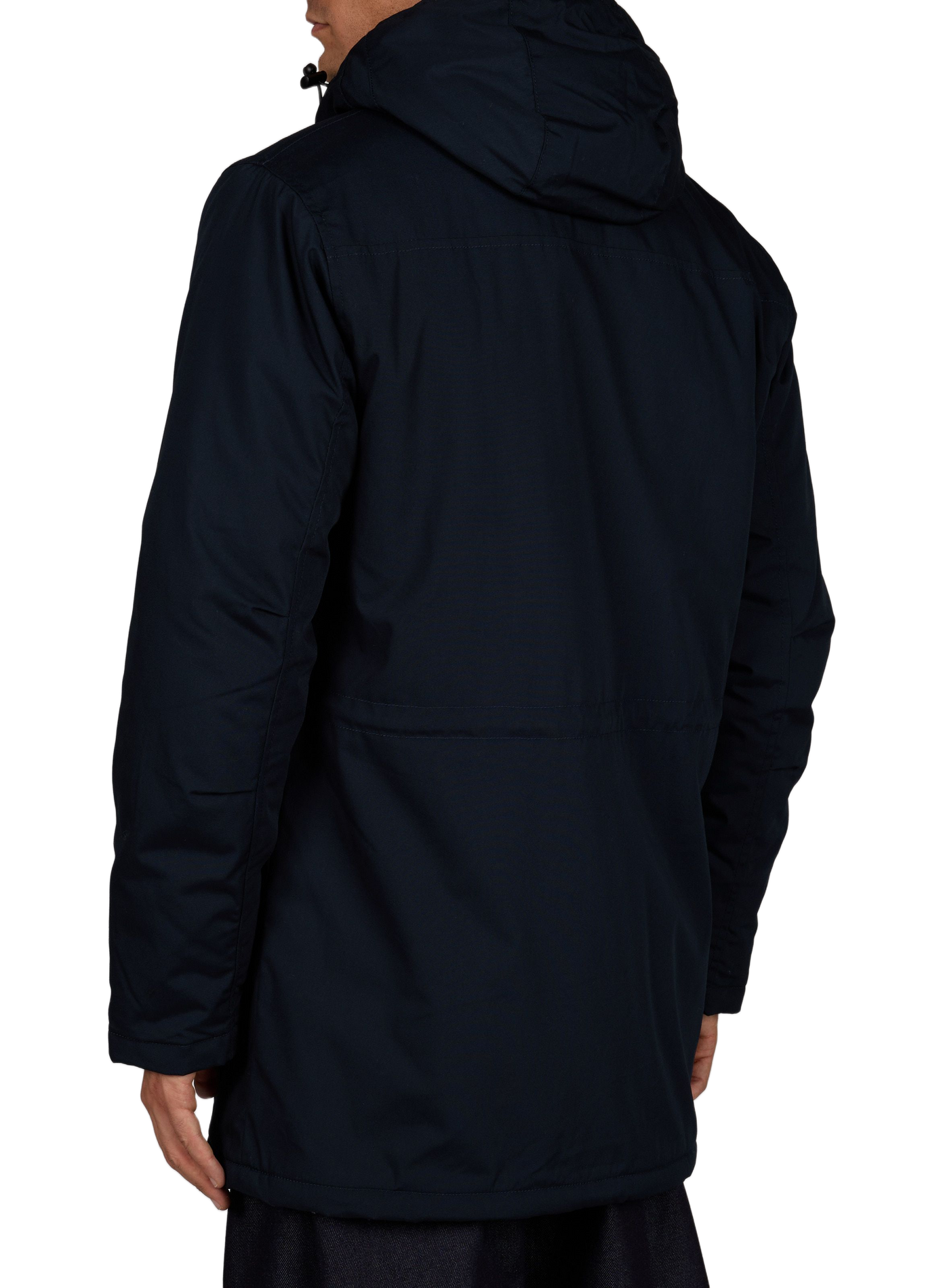 Bluster straight fit high neck parka SCHOTT Blue