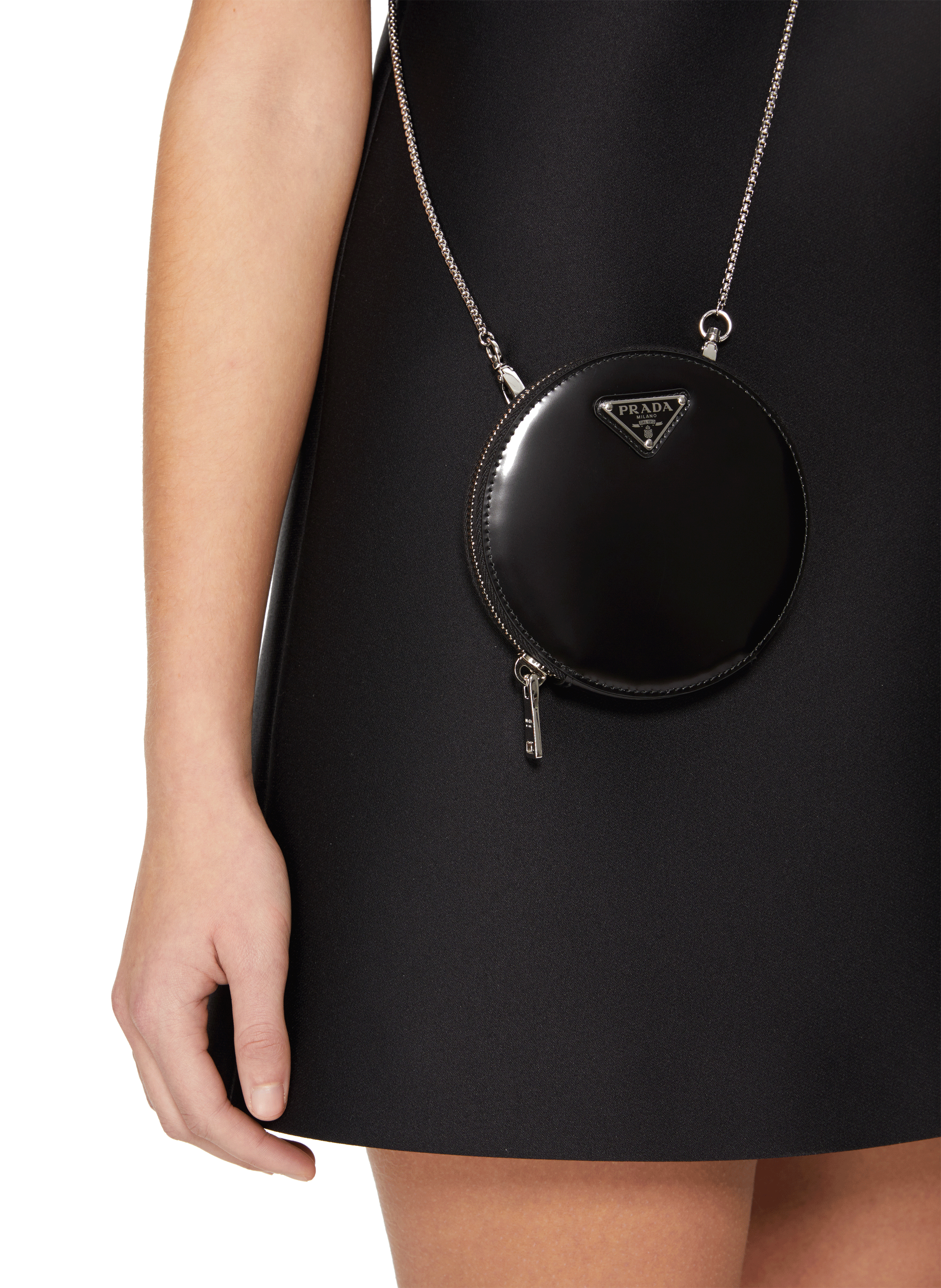 Short-sleeve dress PRADA Black