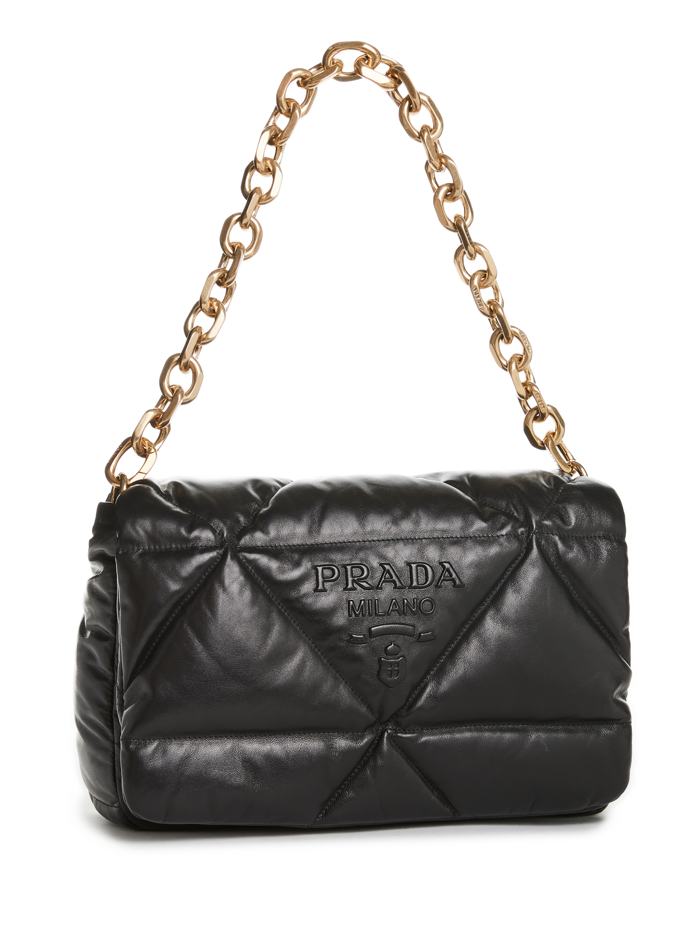 Sac en cuir nappa matelassé