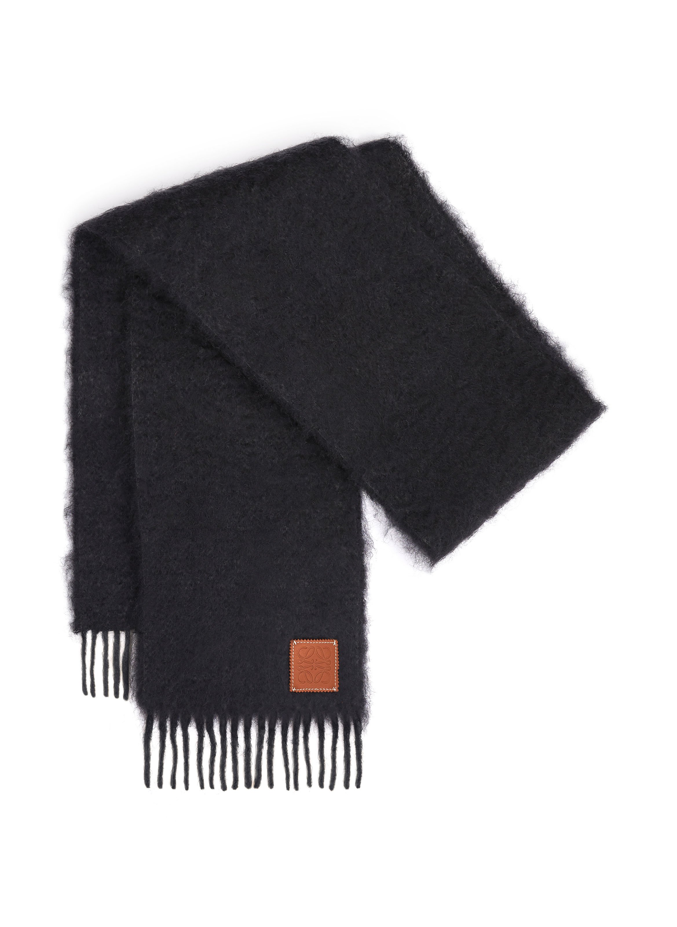 Echarpe en mohair et laine