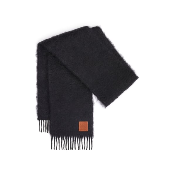 Echarpe en mohair et laine