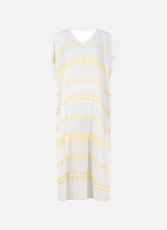 Robe longue Abeba en coton Jaune by LEM LEM LEM LEM Robe longue Abeba en coton Jaune