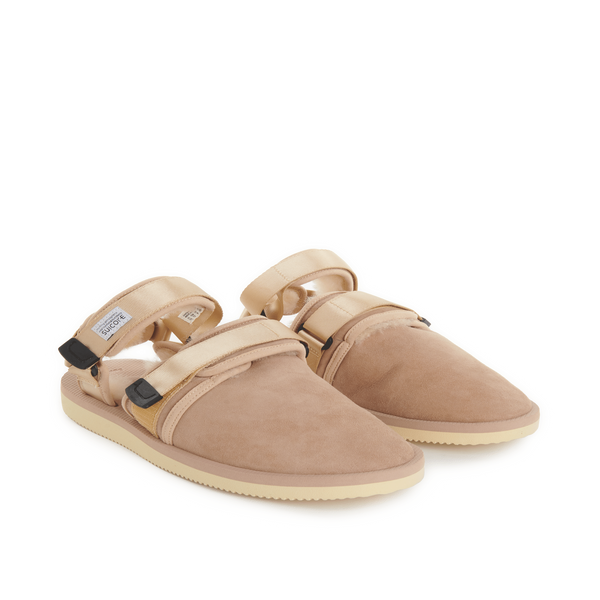 Suicoke Nots-m2ab Suede Sandals In Brown