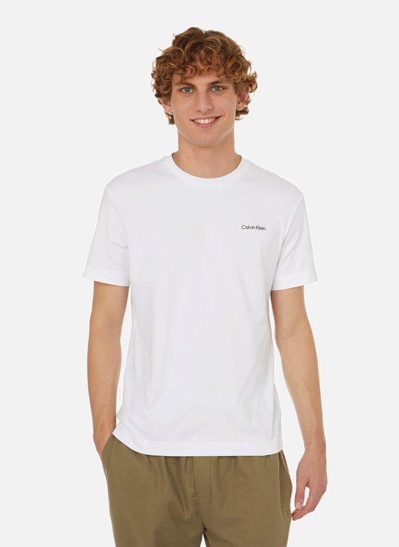 CALVIN KLEIN T-shirt en coton Blanc