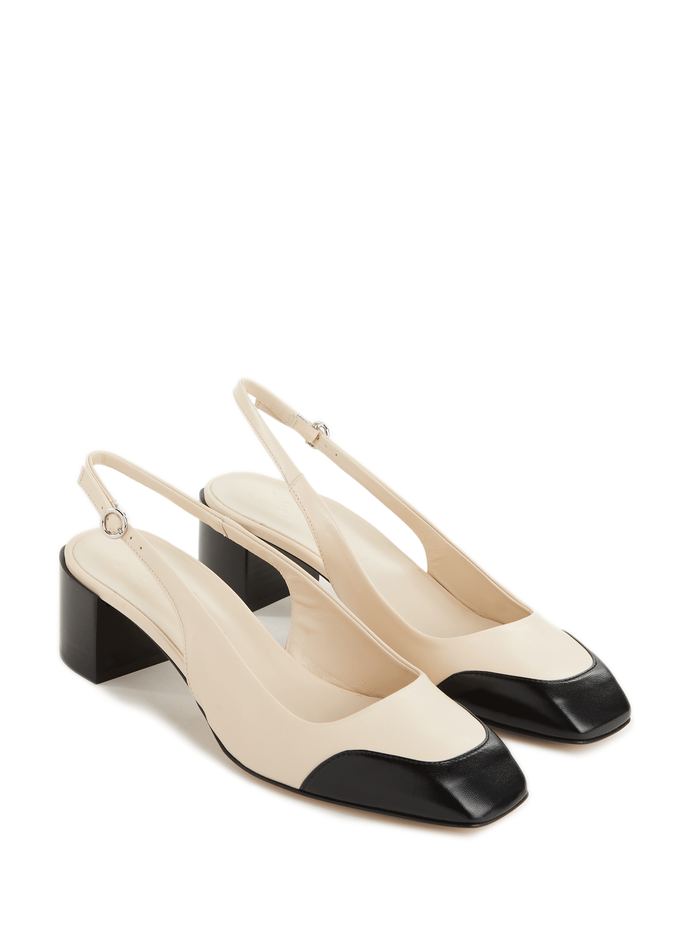 Leather heels  AEYDE Beige