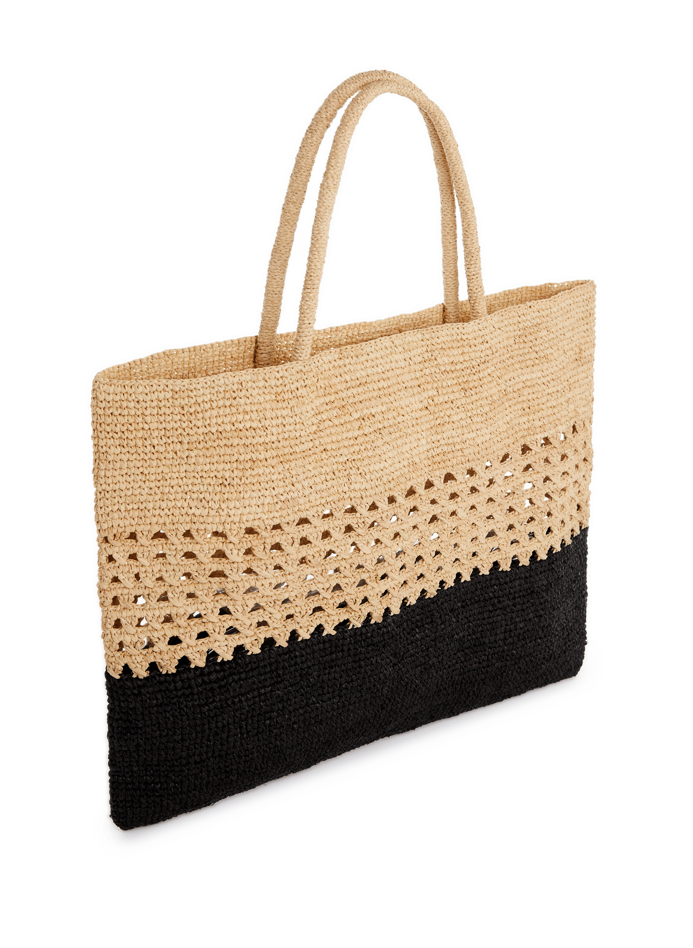 Raffia beach bag  SAISON 1865 Multicolour