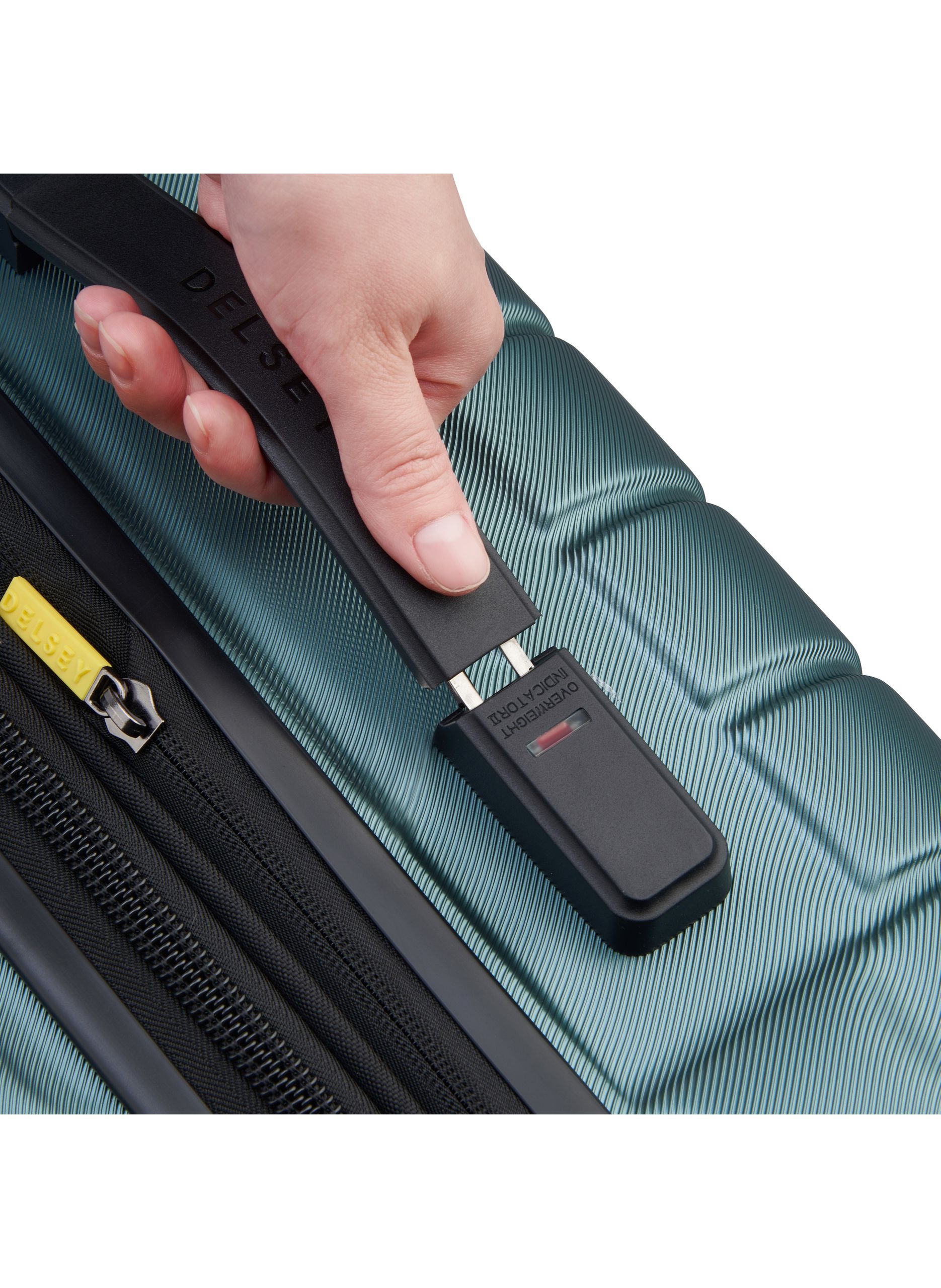 Valise soute rigide taille xxl - shadow 5.0 DELSEY PARIS Vert