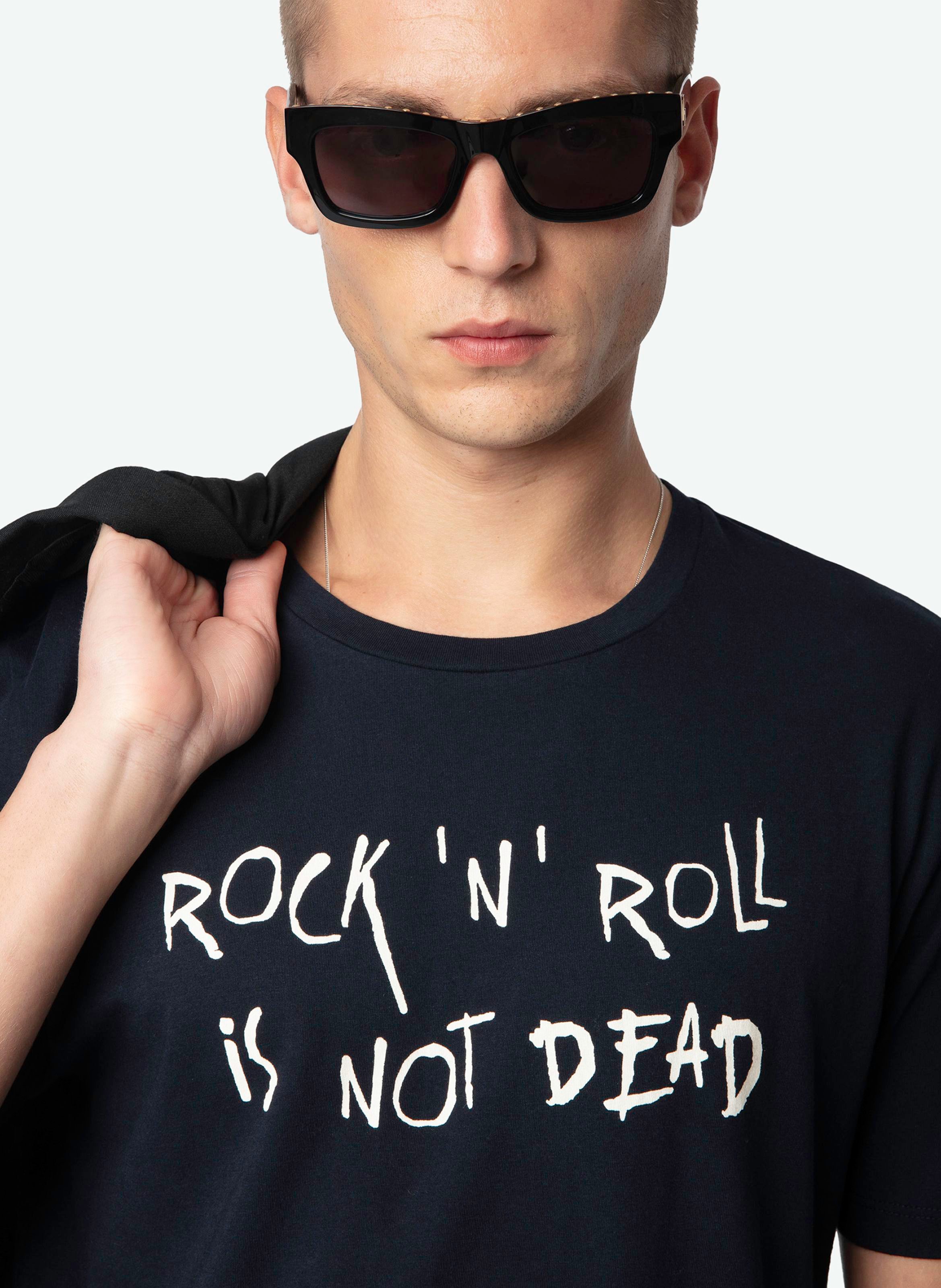 Tee-shirt droit en coton bio tommy Bleu