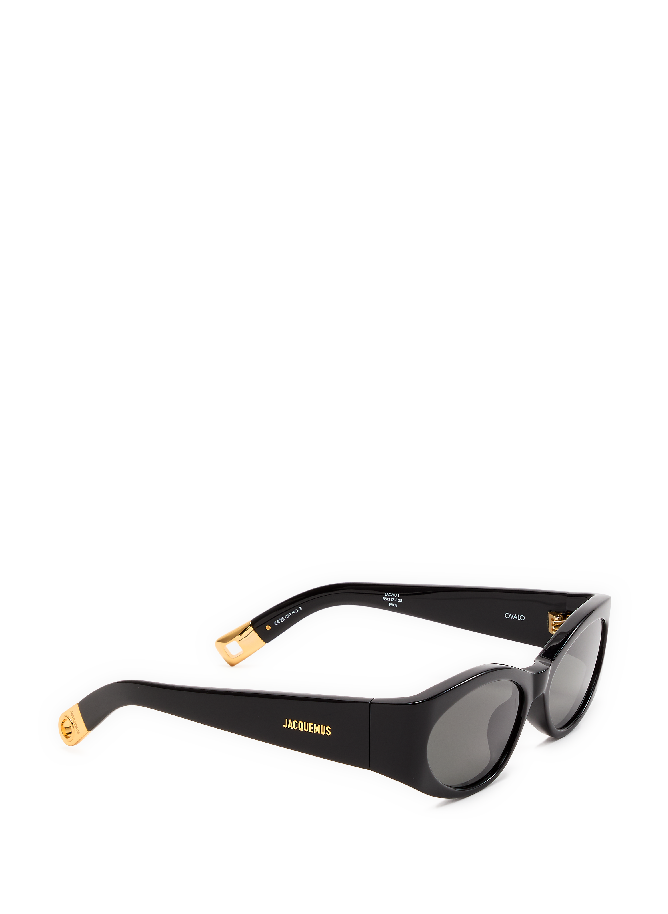 The Ovalo Sunglasses JACQUEMUS Black