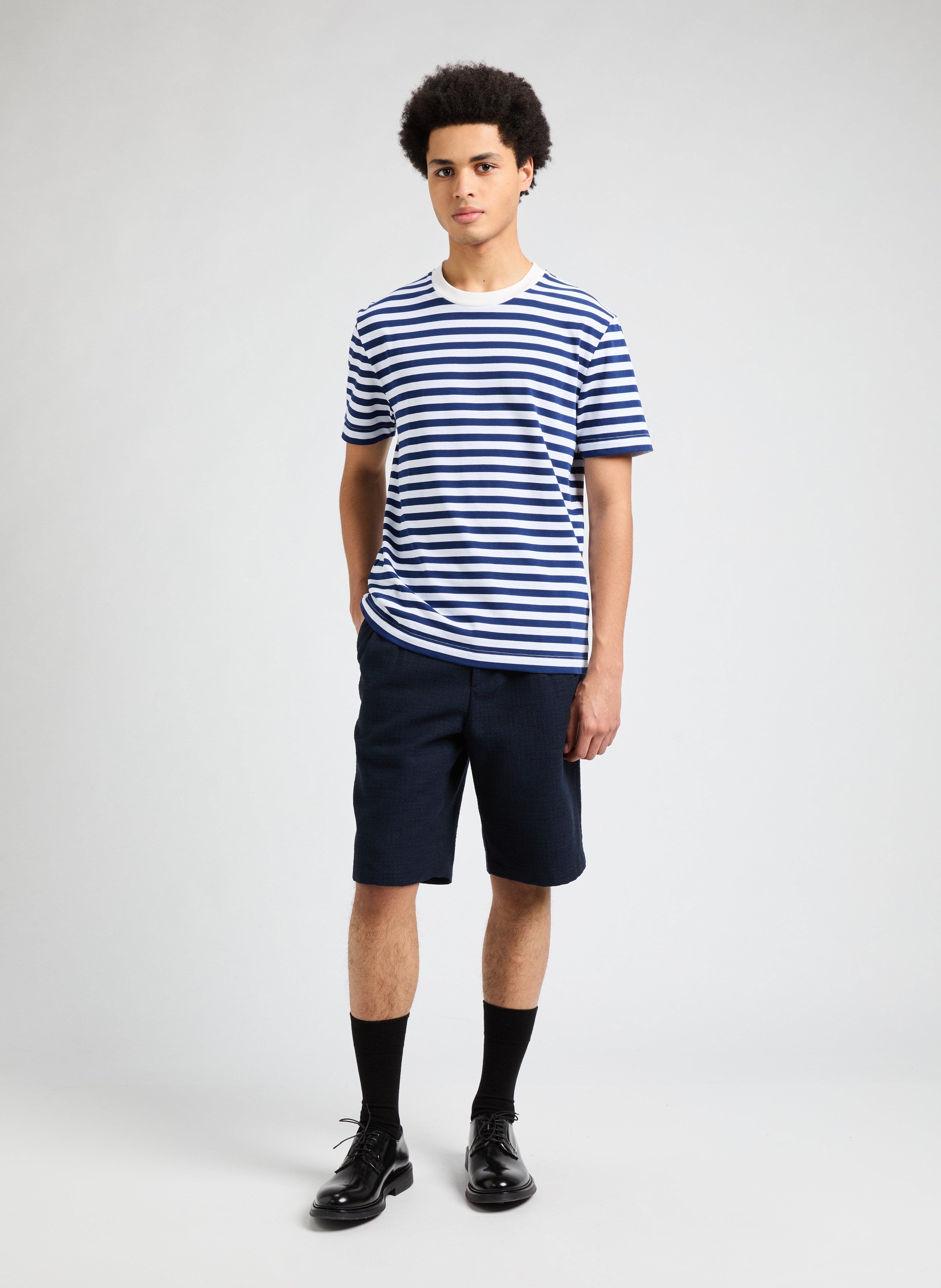 Striped cotton T-shirt SAISON 1865 Multicolour