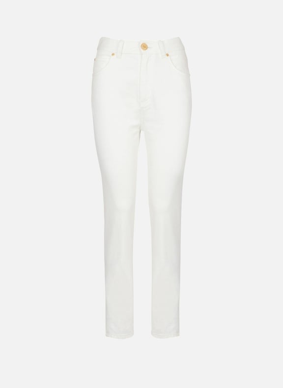 Jean coupe slim Blanc by BALMAIN BALMAIN Jean coupe slim Blanc