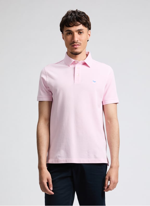 Cotton polo shirt Pink by FACONNABLE FACONNABLE Cotton polo shirt Pink