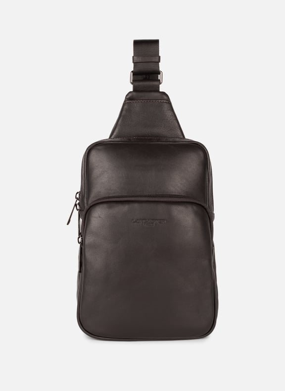 Body bag - Soft Vintage Homme Brown by LANCASTER LANCASTER Body bag - Soft Vintage Homme Brown