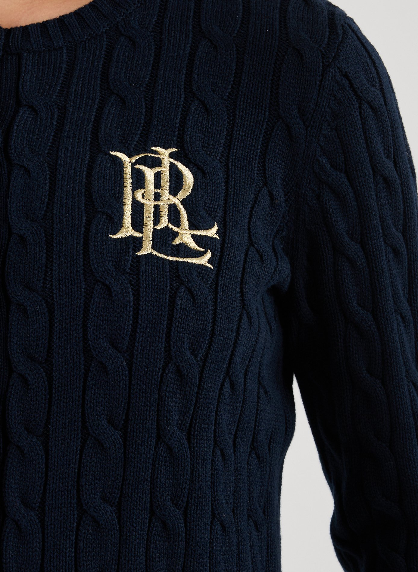 Cardigan en coton LAUREN Bleu