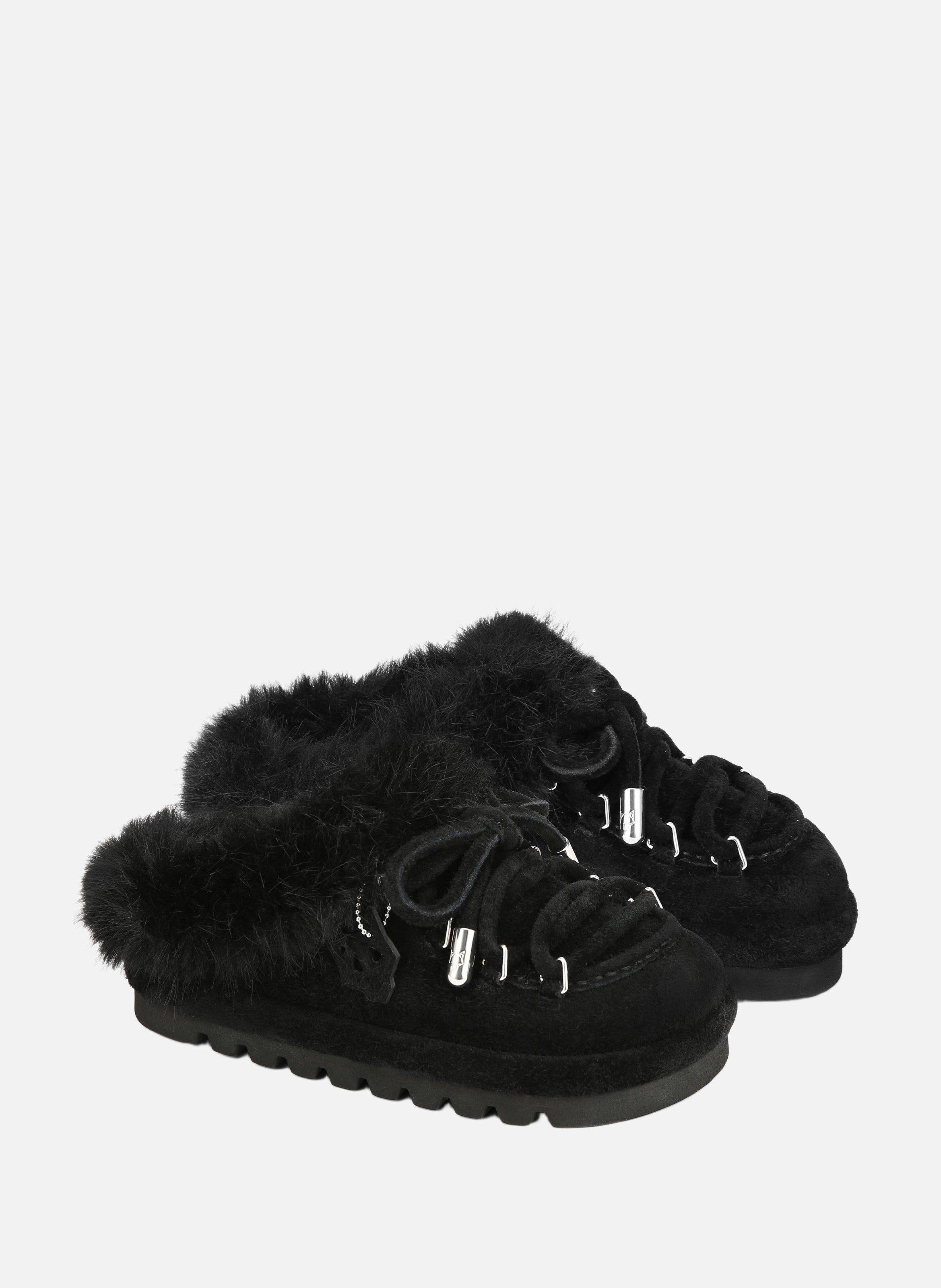 Mules harlow NAKED WOLFE Noir