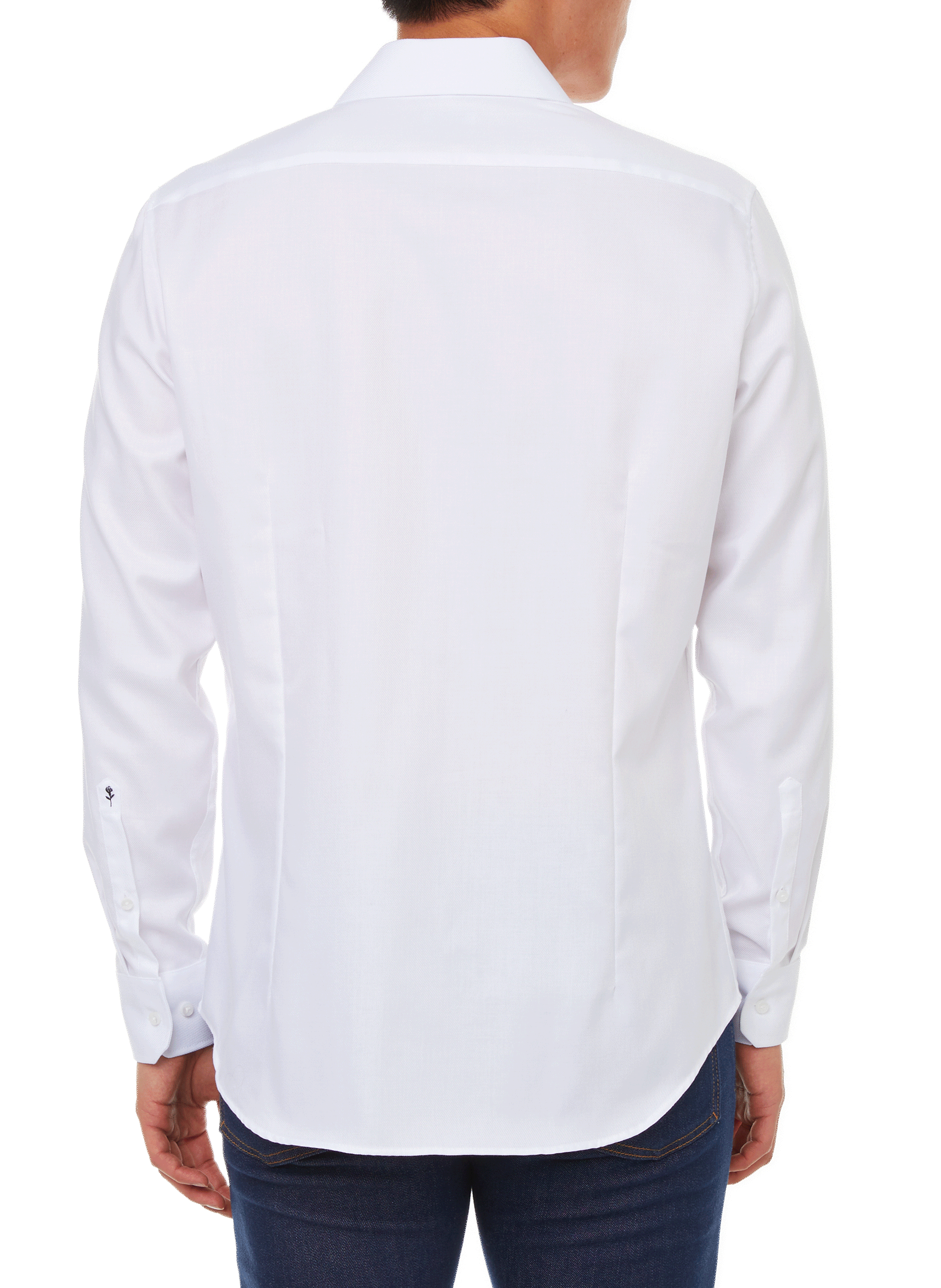 Kent-collar shirt SEIDENSTICKER White