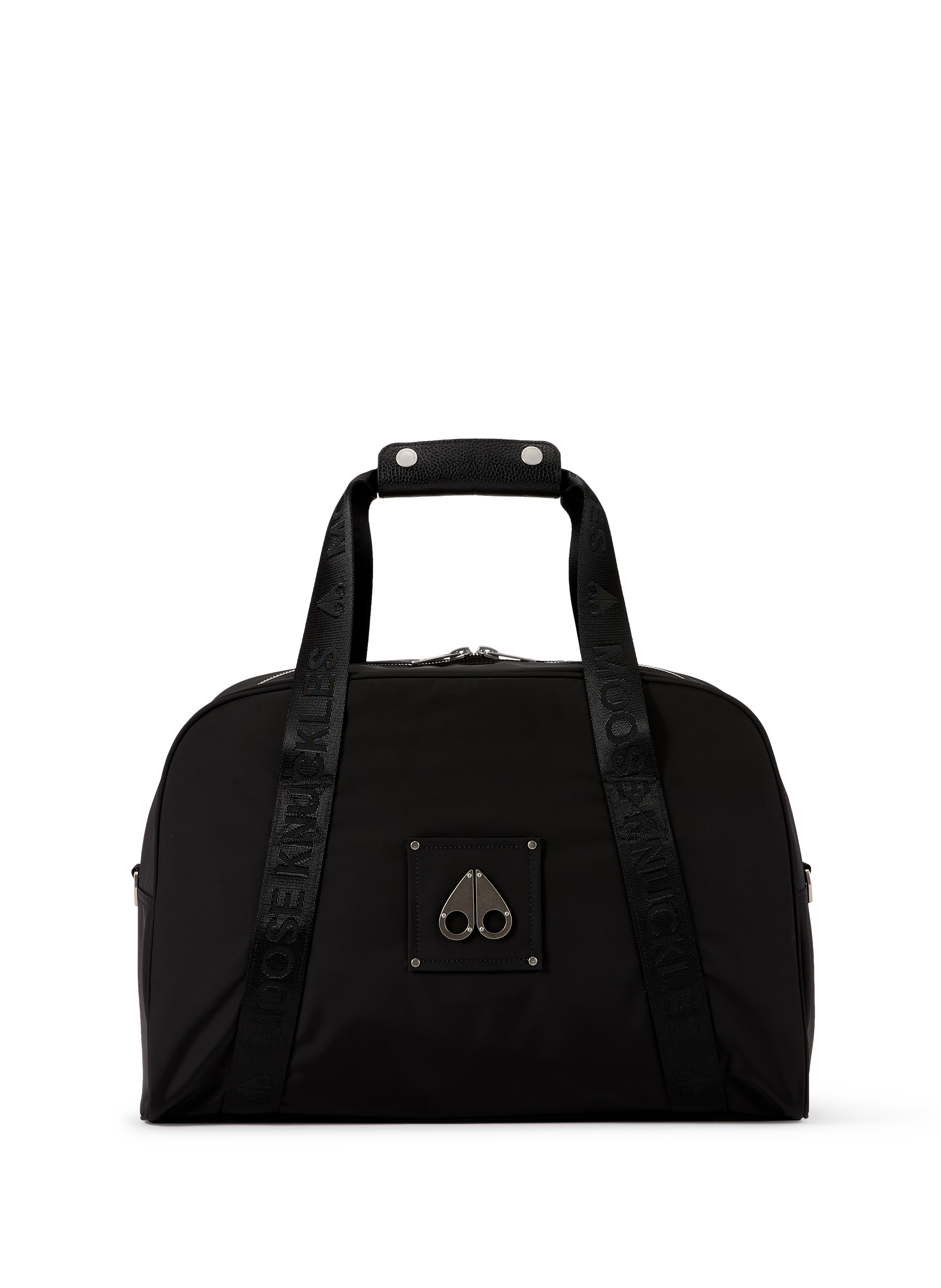 Zippered weekend bag MOOSE KNUCKLES Black