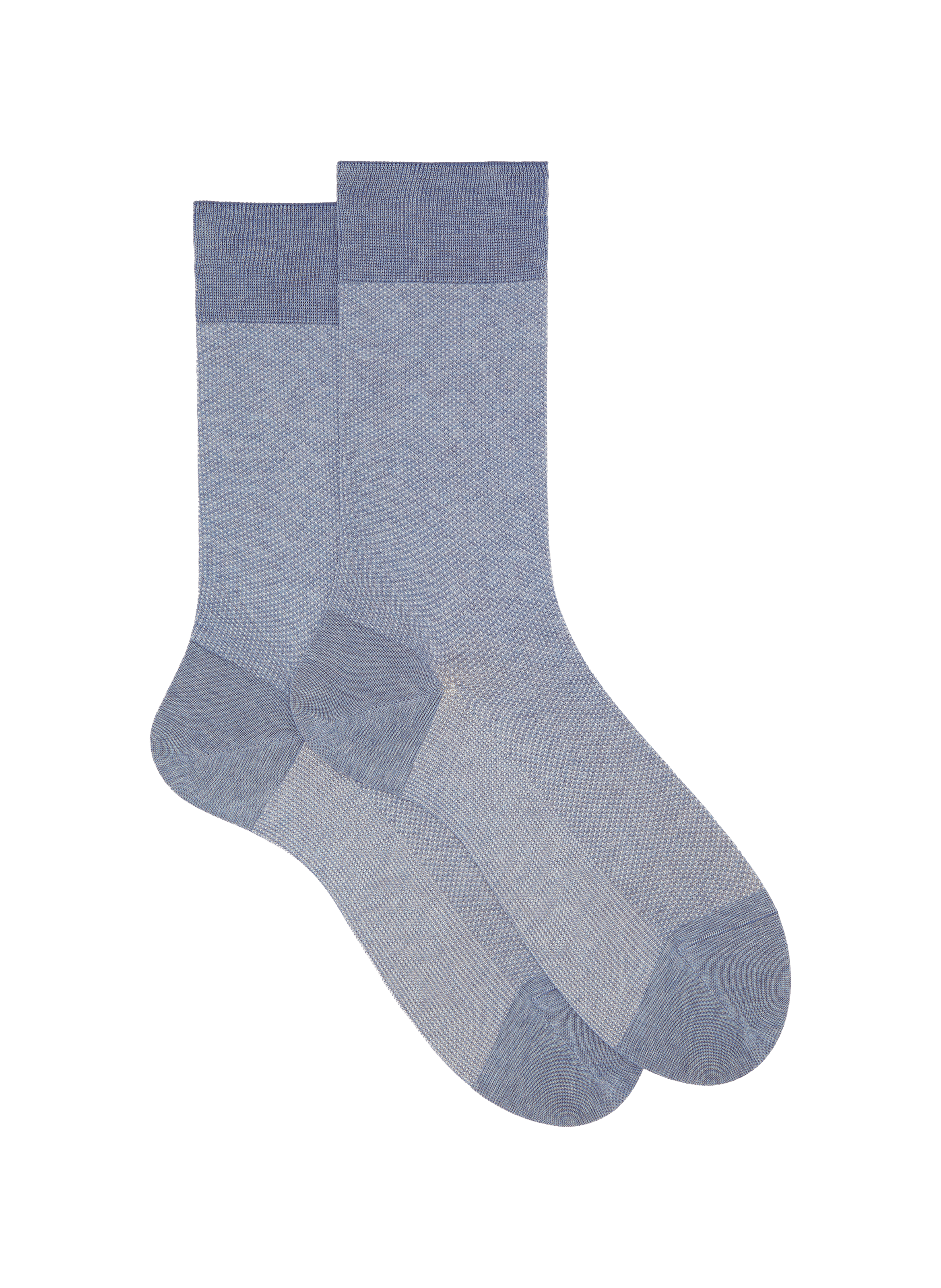 Chaussettes imprimées en coton  Glacier