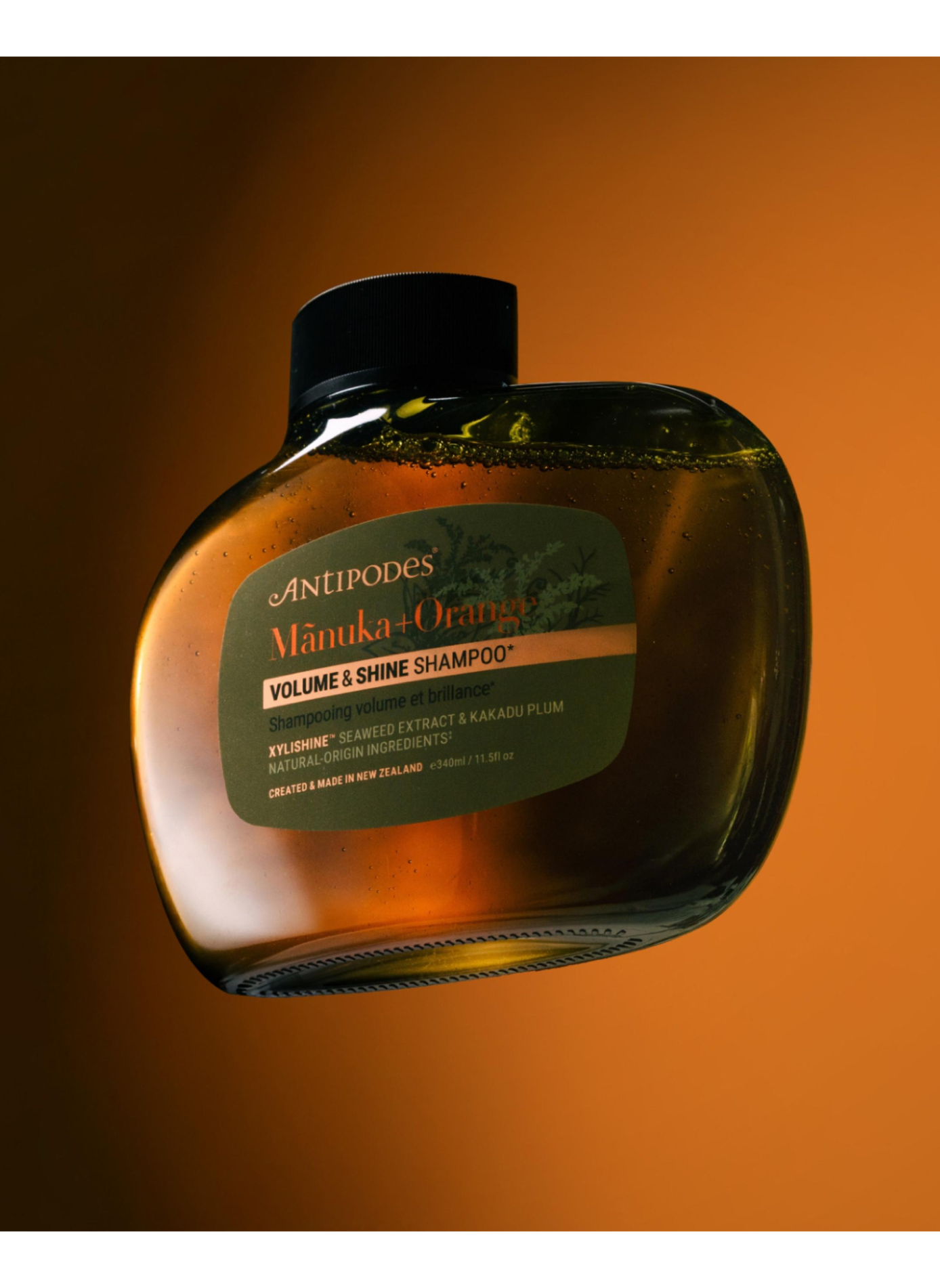 Shampoing Manuka - Orange Sanguine Volume et Brillance ANTIPODES No color