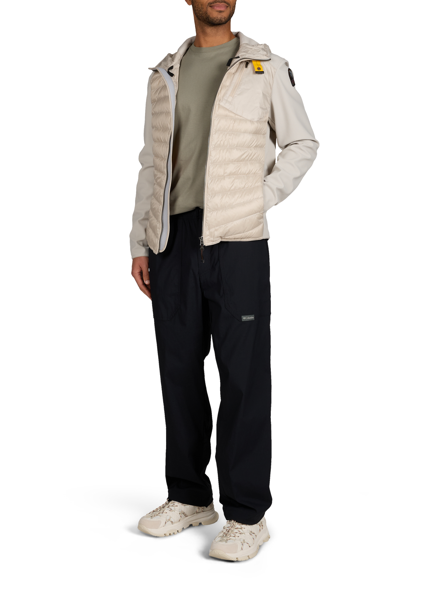 Blouson Nolan à capuche PARAJUMPERS Beige