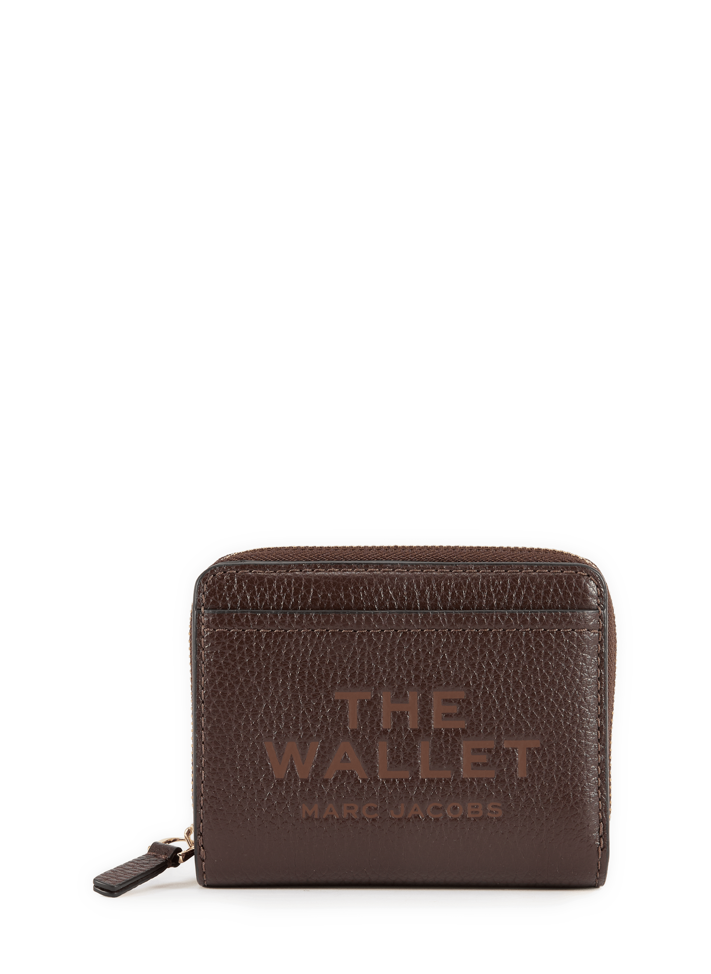 Portamonete in pelle mini MARC JACOBS Marrone