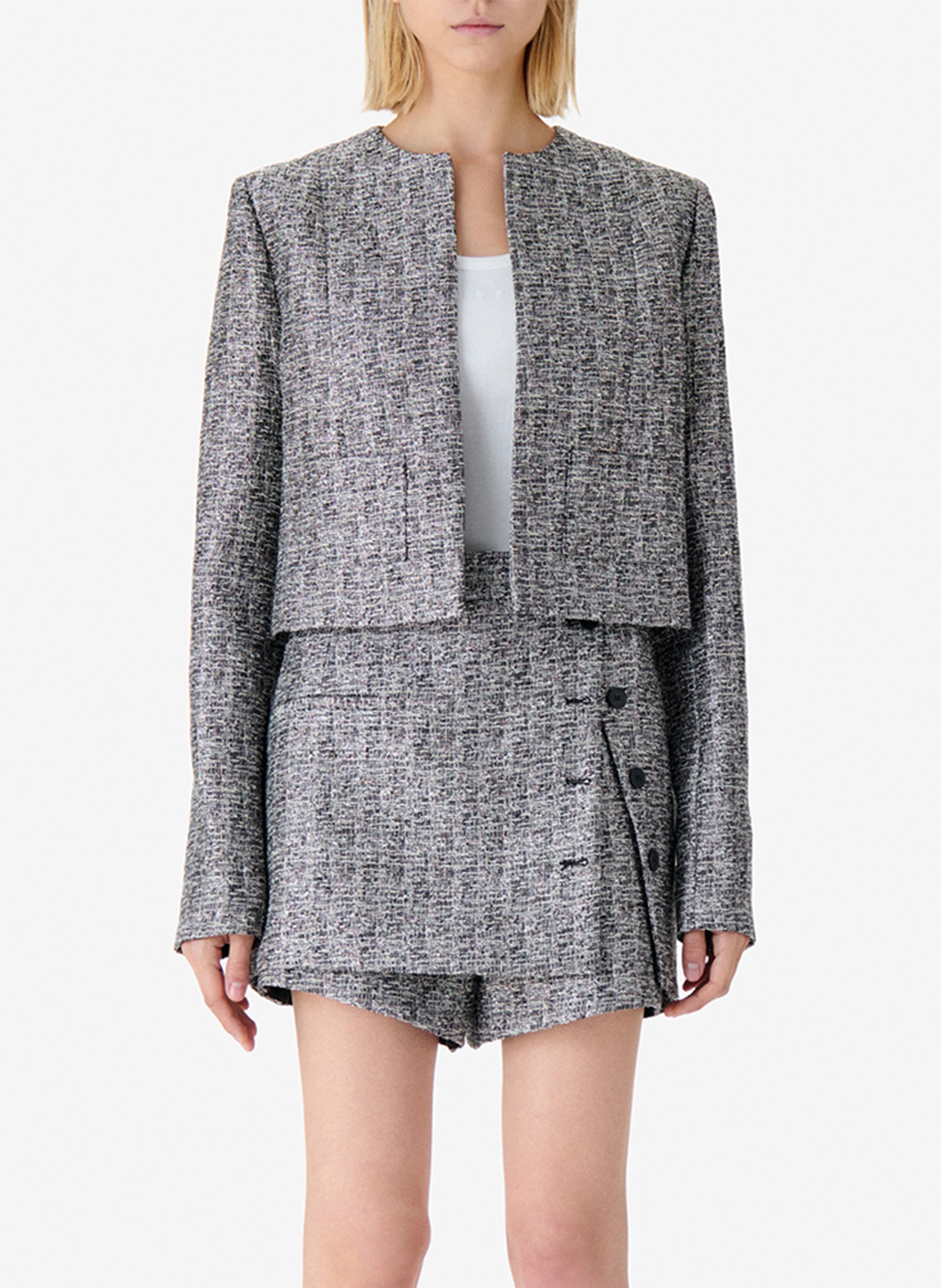 Veste col rond sanny IRO Noir