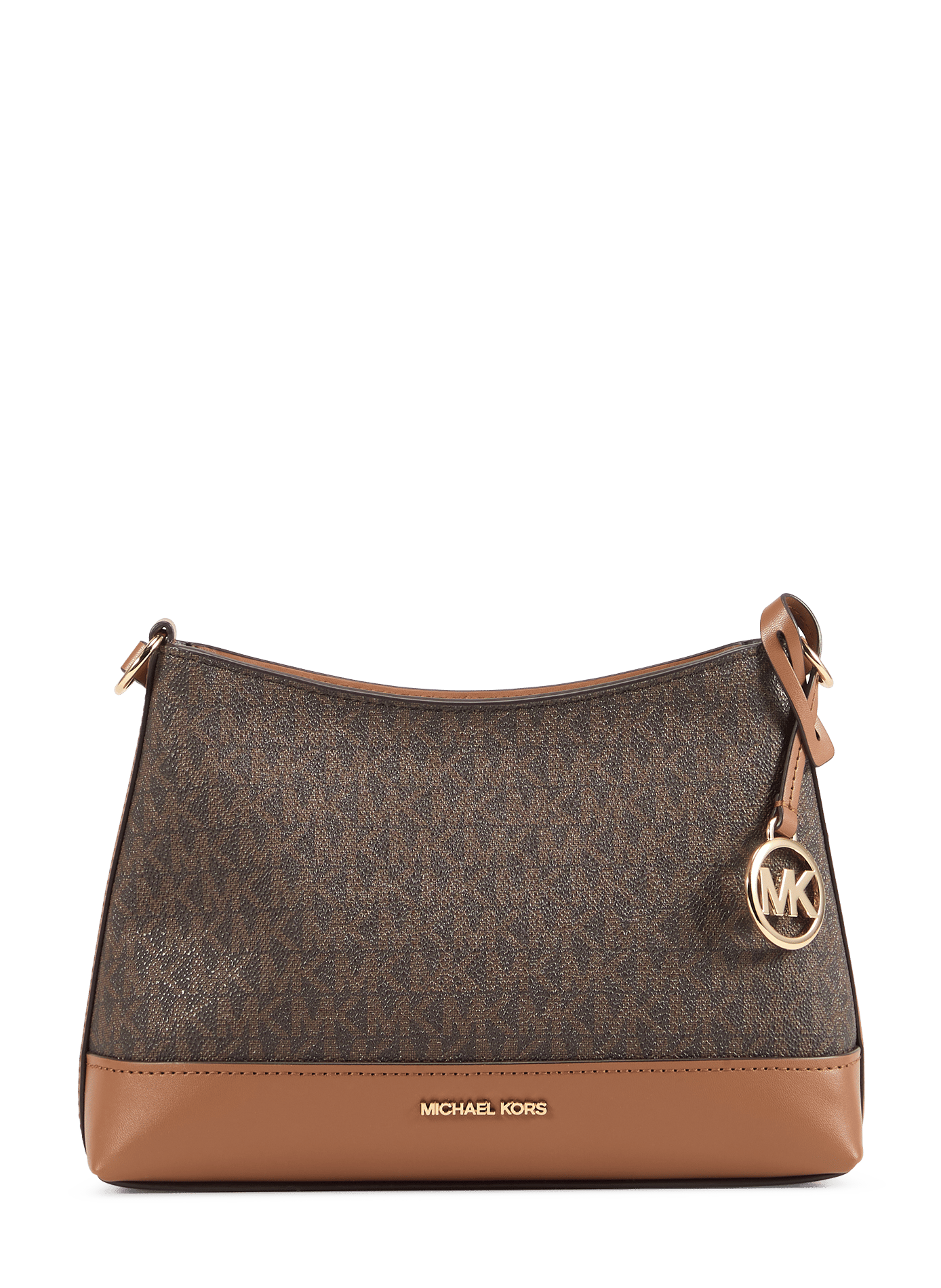 Andie Small logo-embossed handbag MICHAEL KORS Brown