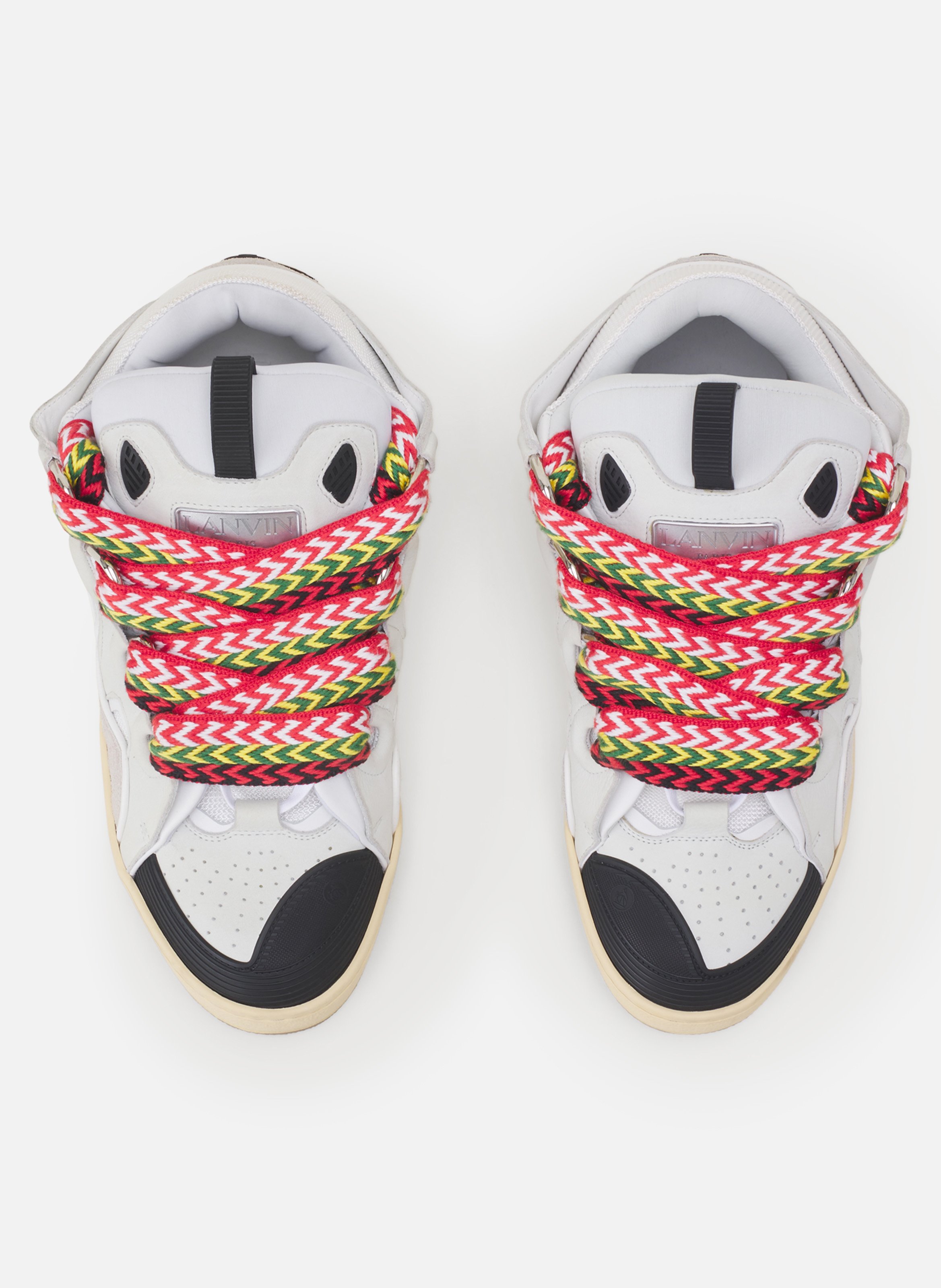 Sneakers curb en cuir LANVIN Blanc