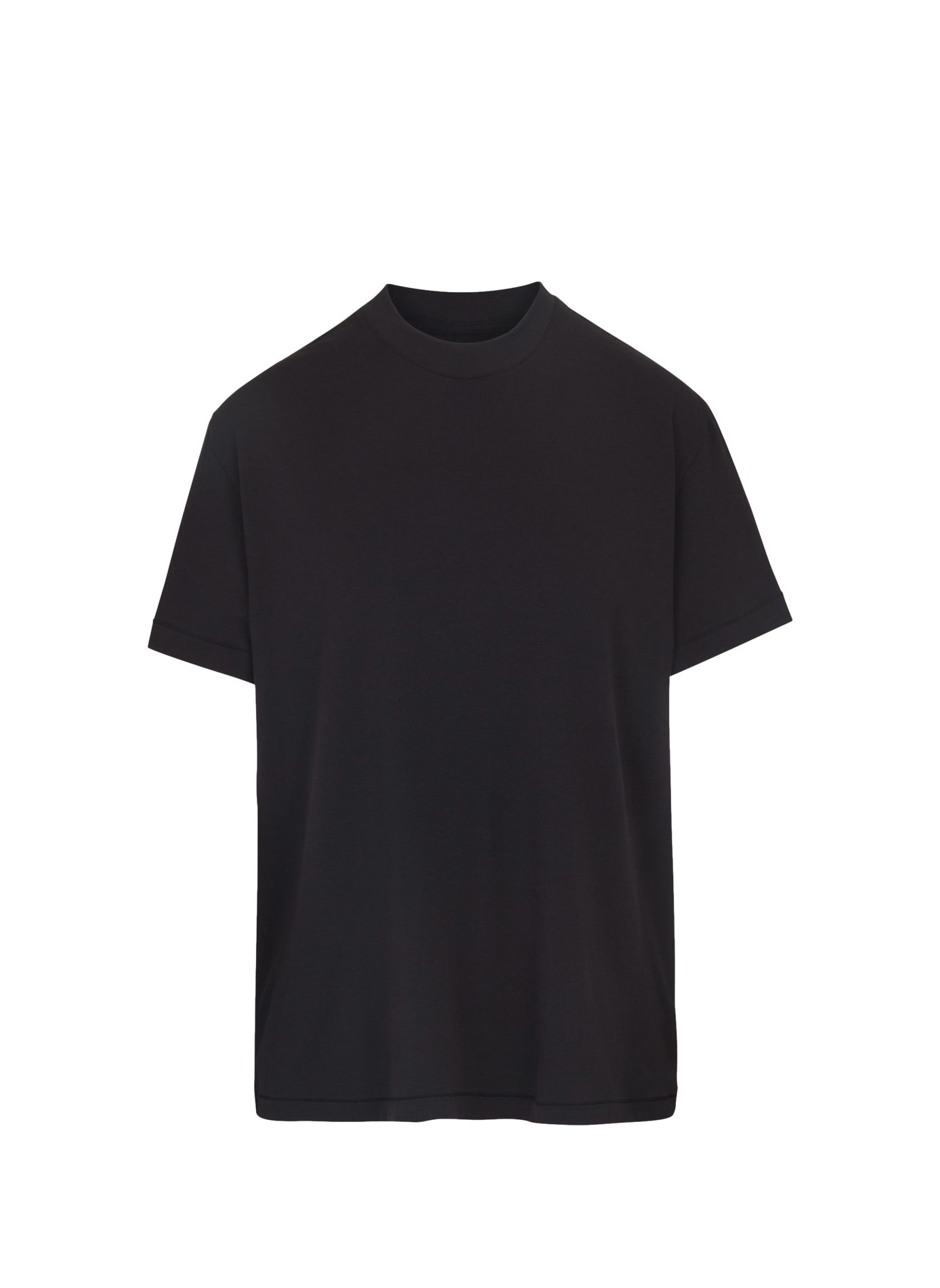 Cotton blend T-shirt  Onyx