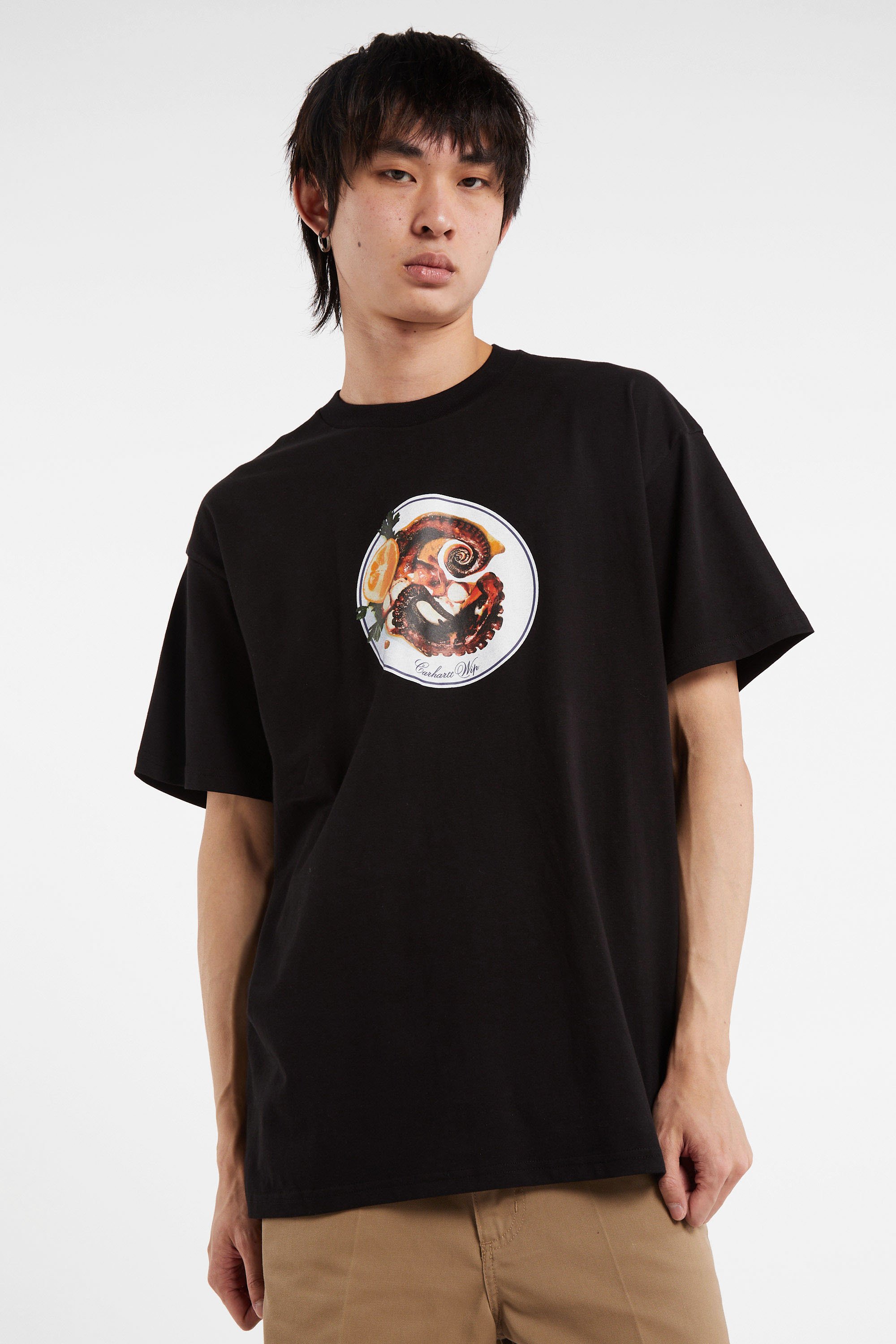 T-shirt s/s octopus t-shirt CARHARTT WIP Noir