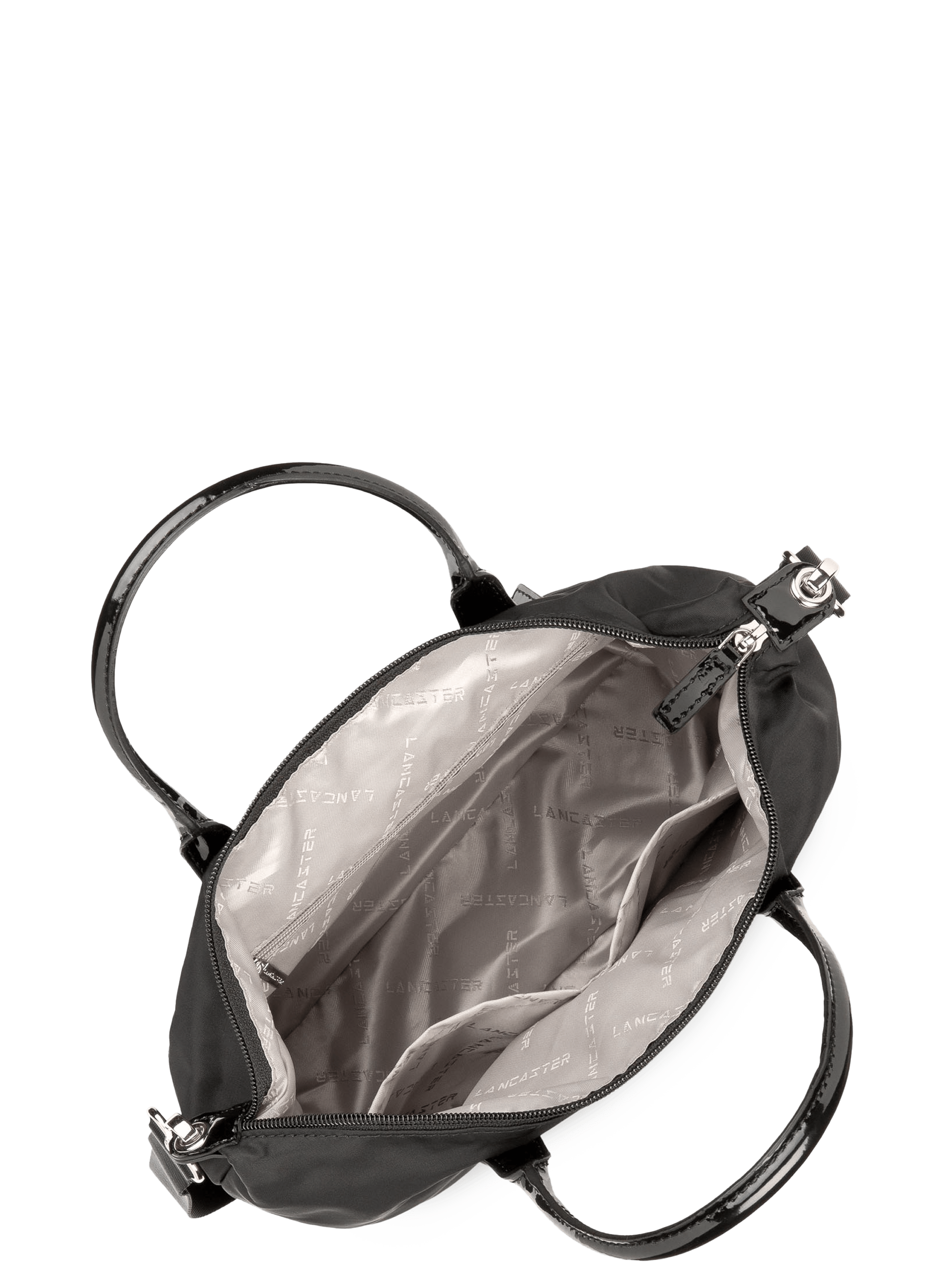 Sac à main - basic verni LANCASTER Noir