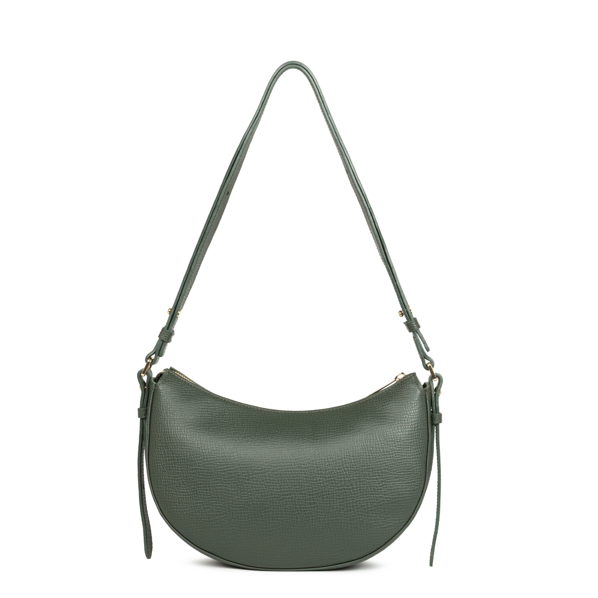 Sac demi lune - even LANCASTER Kaki