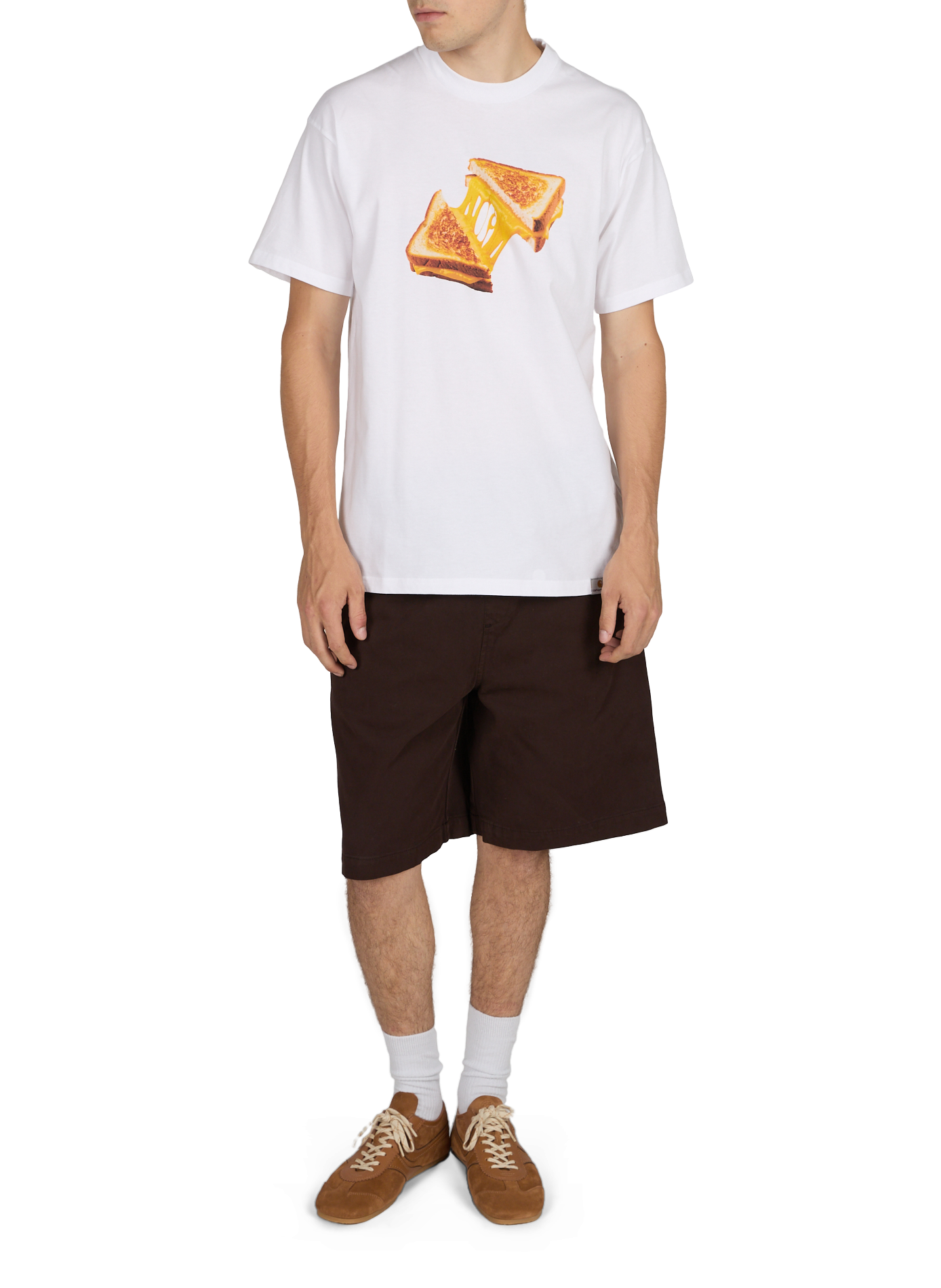 Spot-print cotton T-shirt | White CARHARTT WIP Men