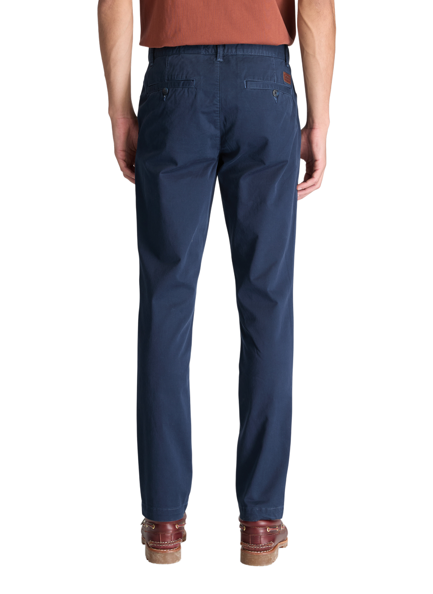 Pantalon chino droit en coton mélangé TIMBERLAND Bleu